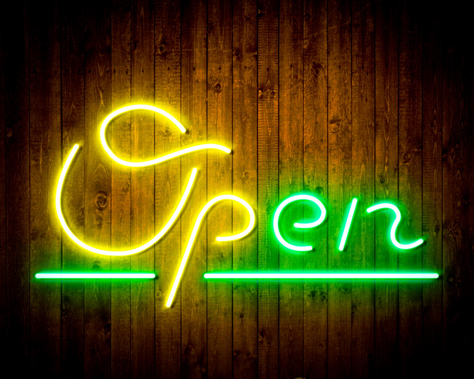 Open Sign LED Neon Sign Wall Light