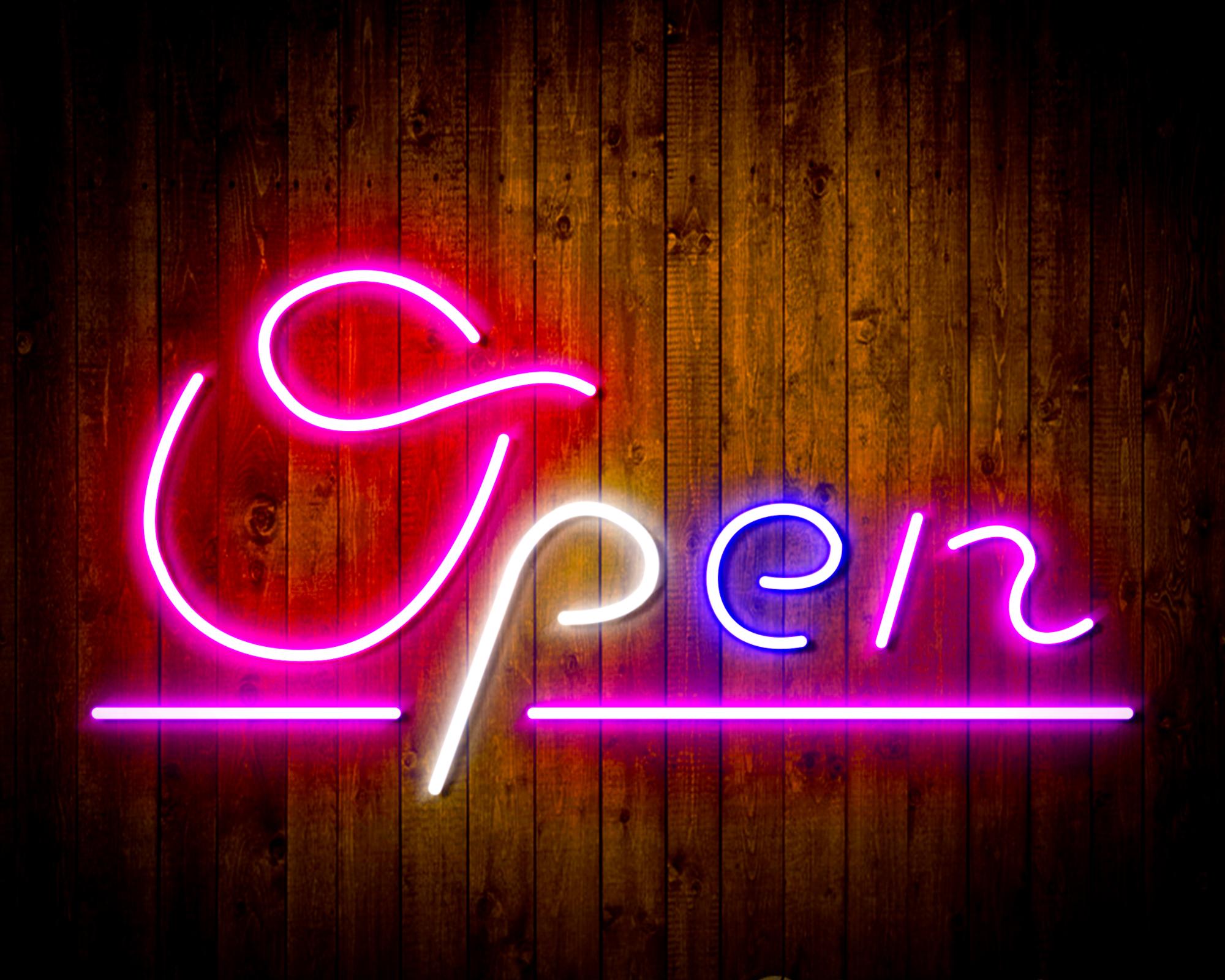 Open Sign LED Neon Sign Wall Light