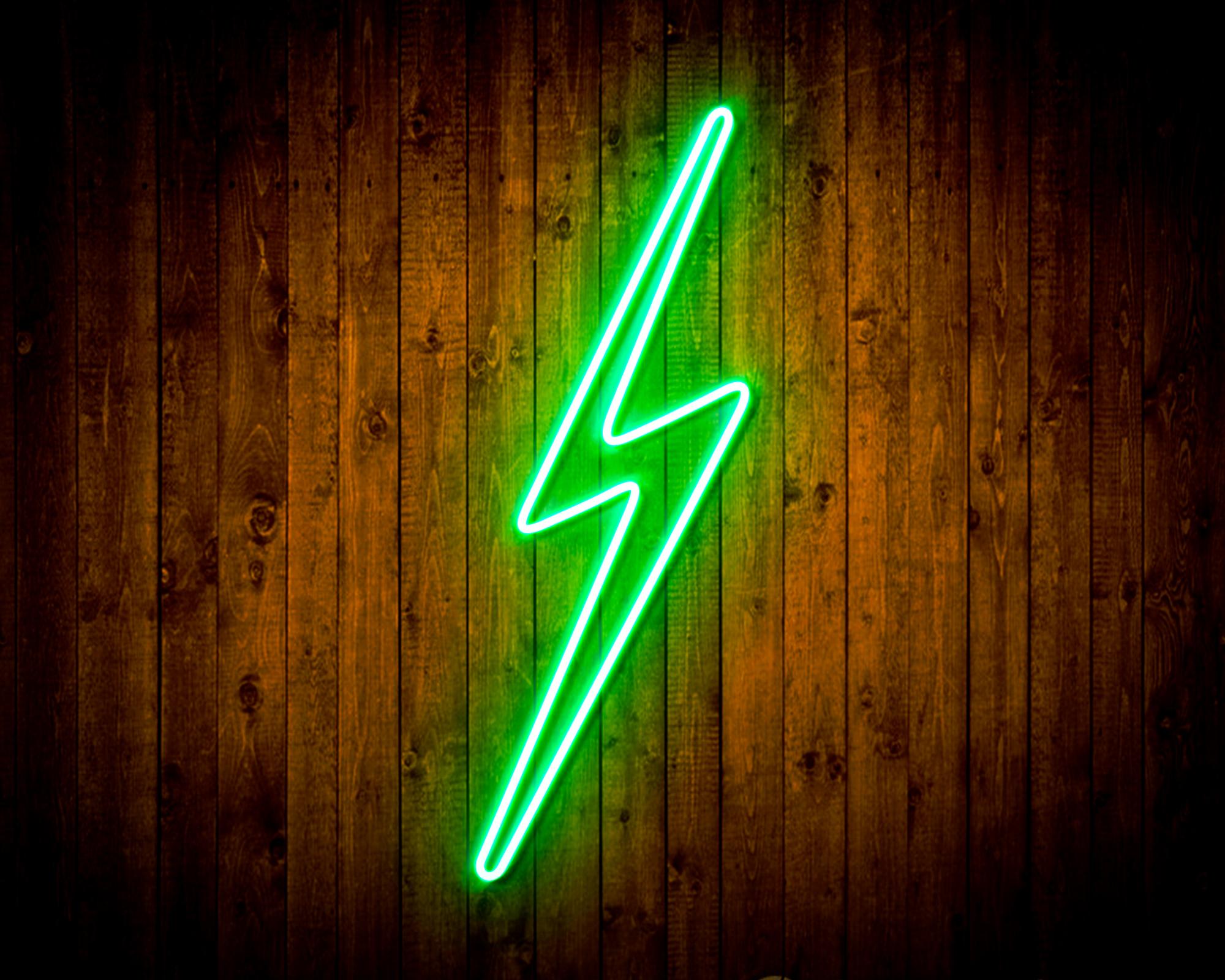 Lighting bolt LED Neon Sign Wall Light