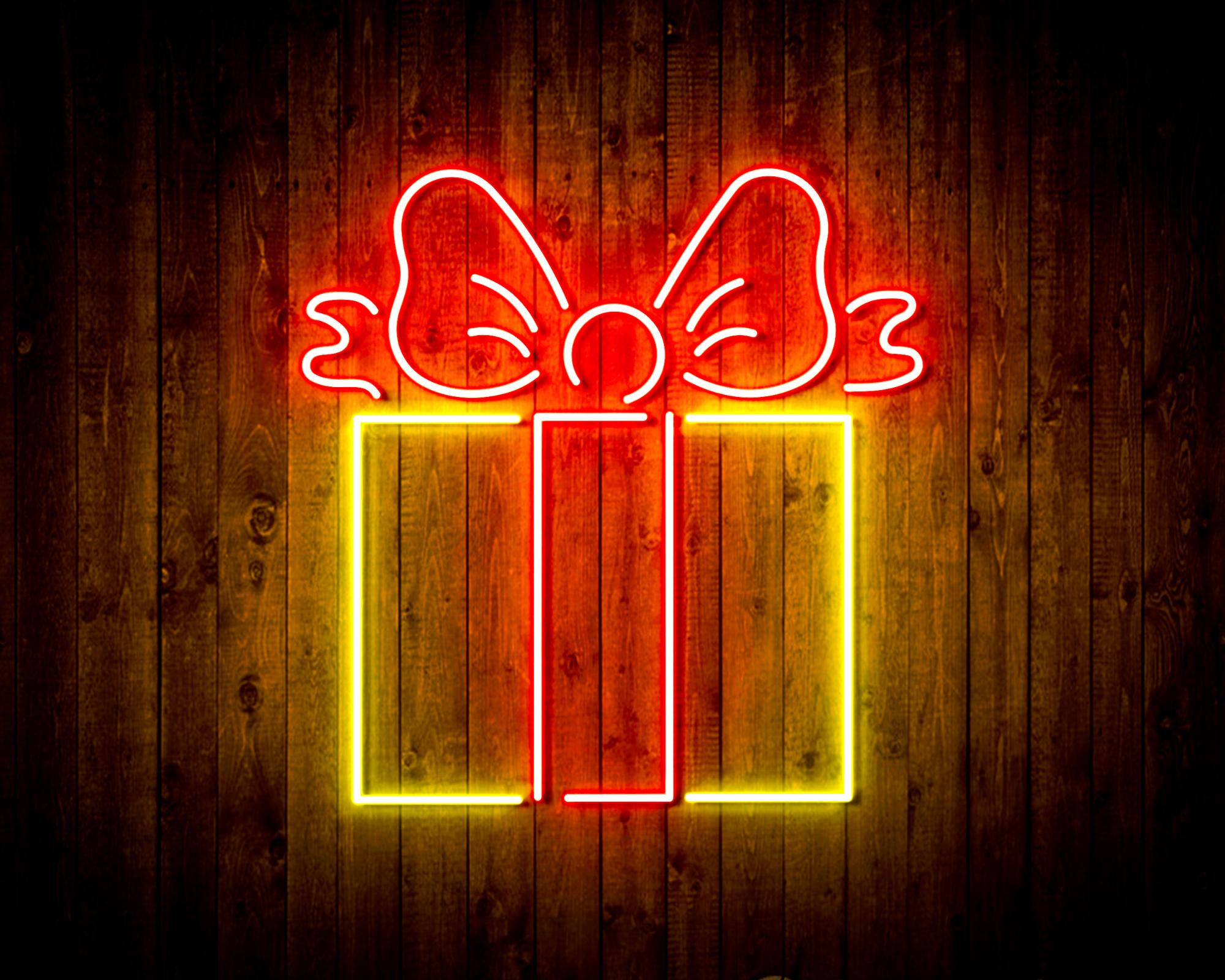 Cchristmas Present LED Neon Sign Wall Light