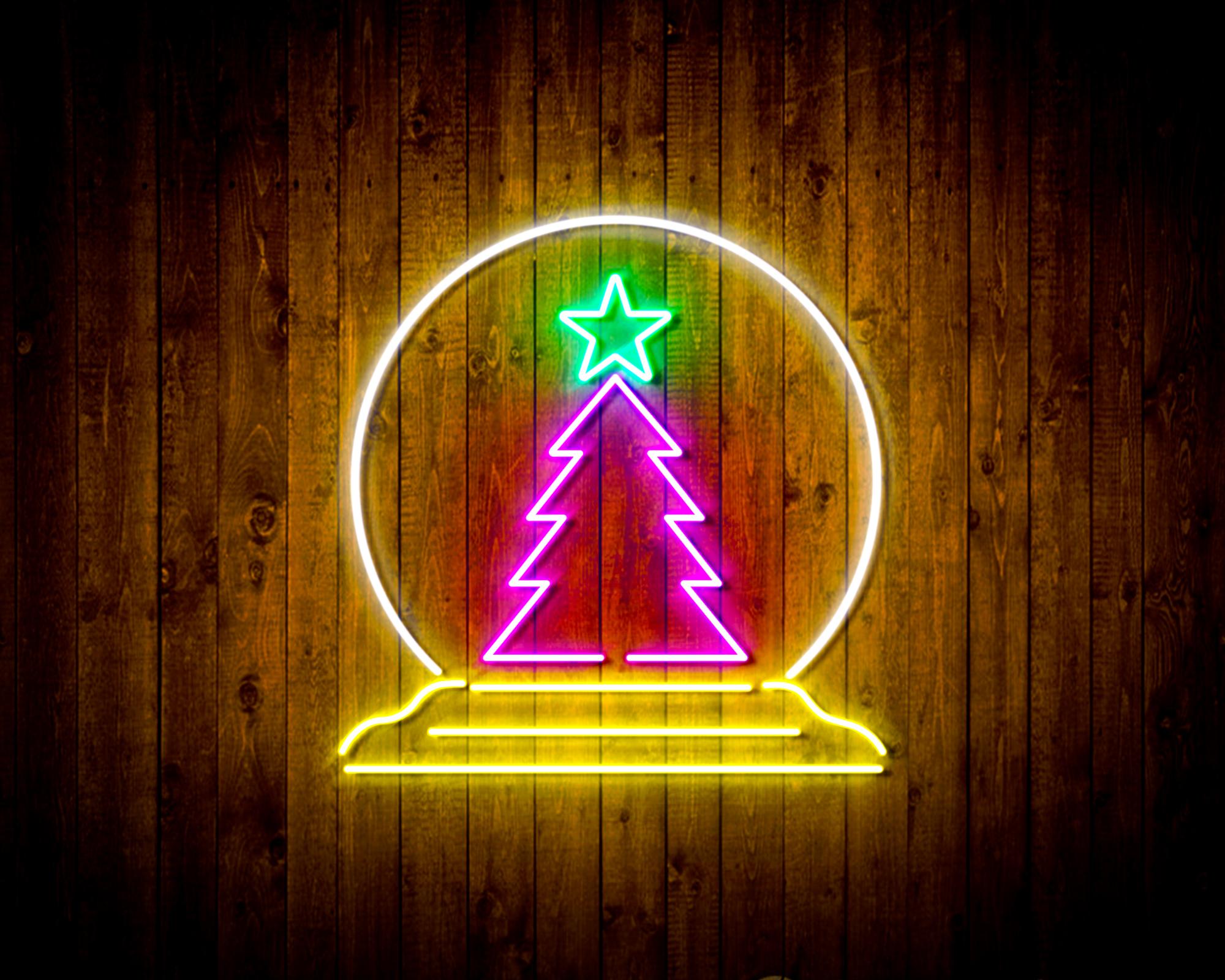 Christmas Tree Decoration LED Neon Sign Wall Light