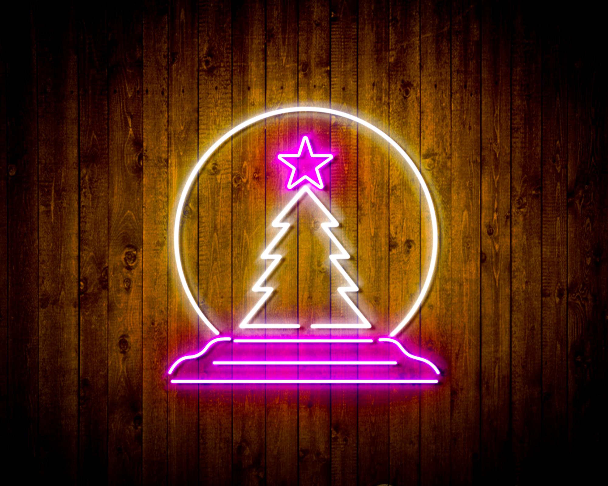 Christmas Tree Decoration LED Neon Sign Wall Light