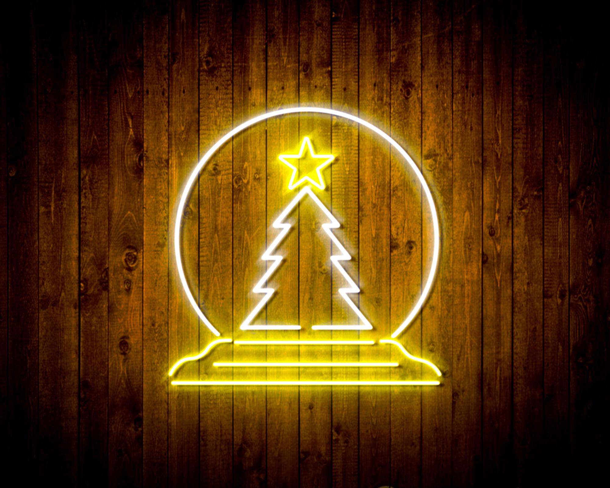 Christmas Tree Decoration LED Neon Sign Wall Light