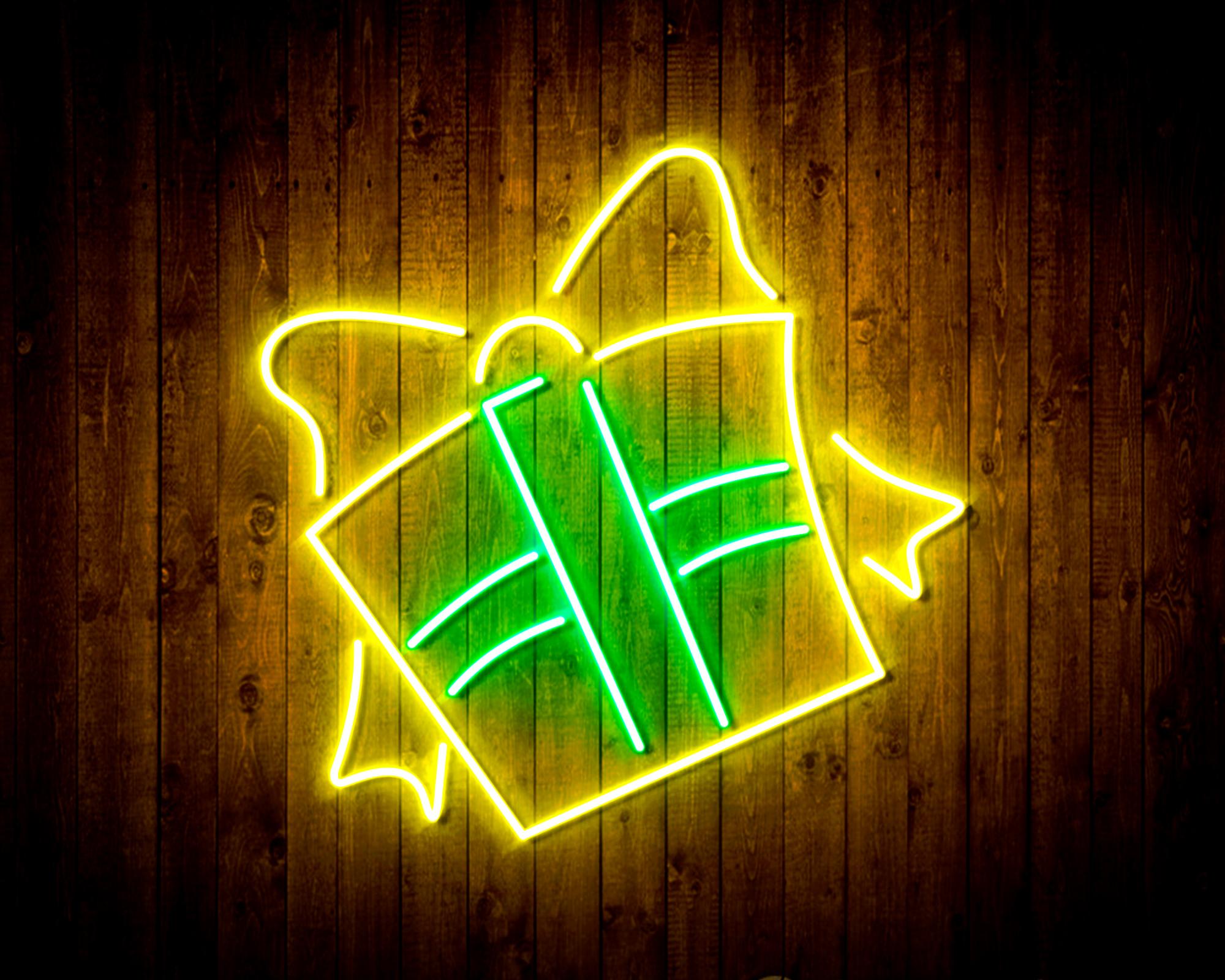 Cchristmas Present LED Neon Sign Wall Light