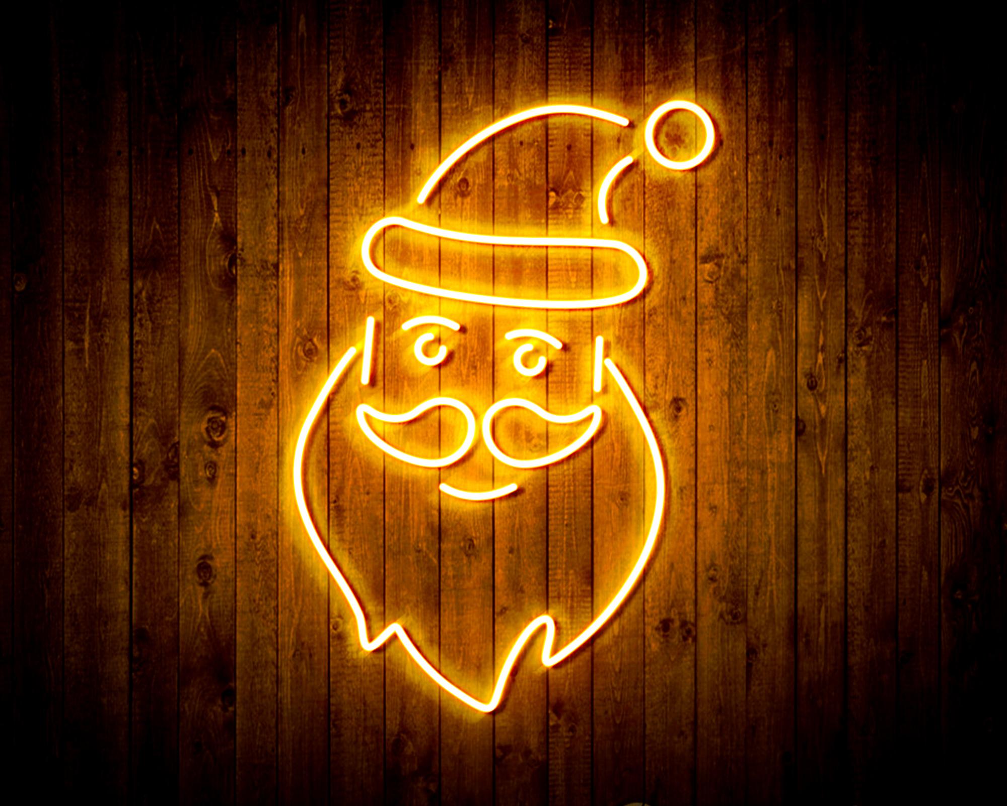 Santa Claus LED Neon Sign Wall Light