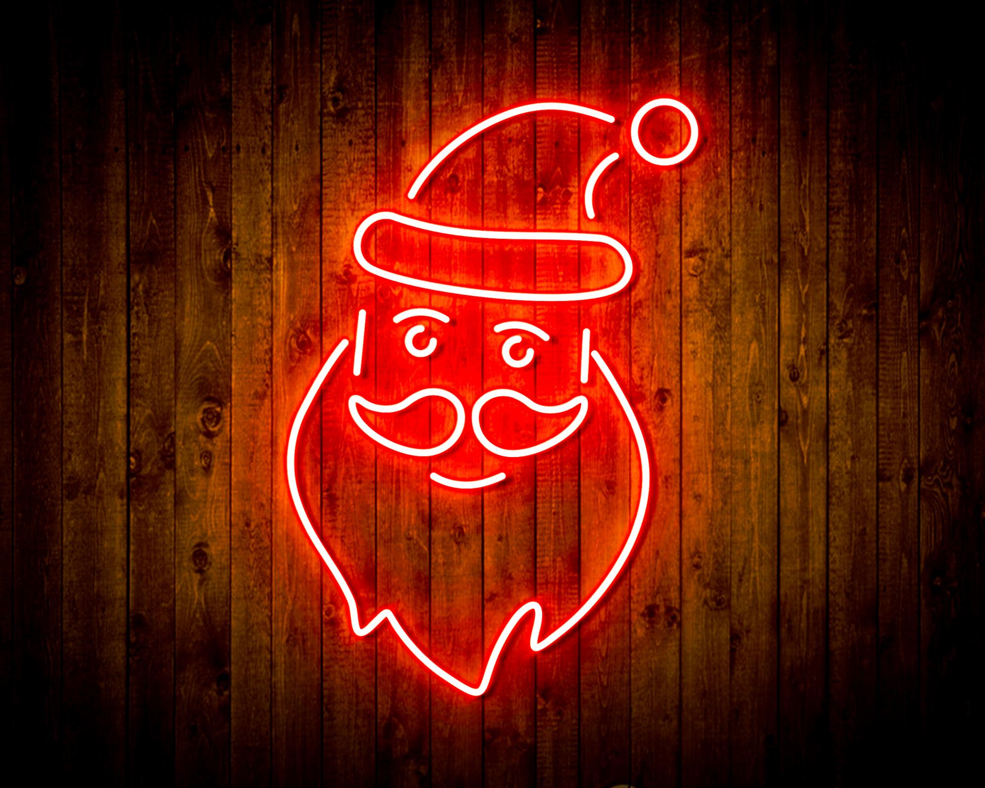 Santa Claus LED Neon Sign Wall Light