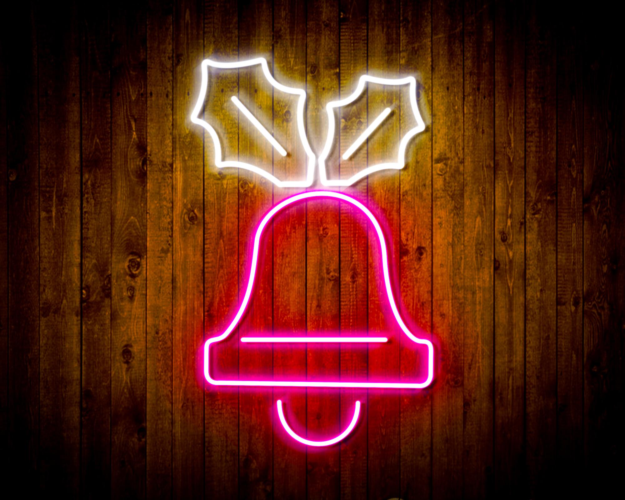 Jingle Bell LED Neon Sign Wall Light