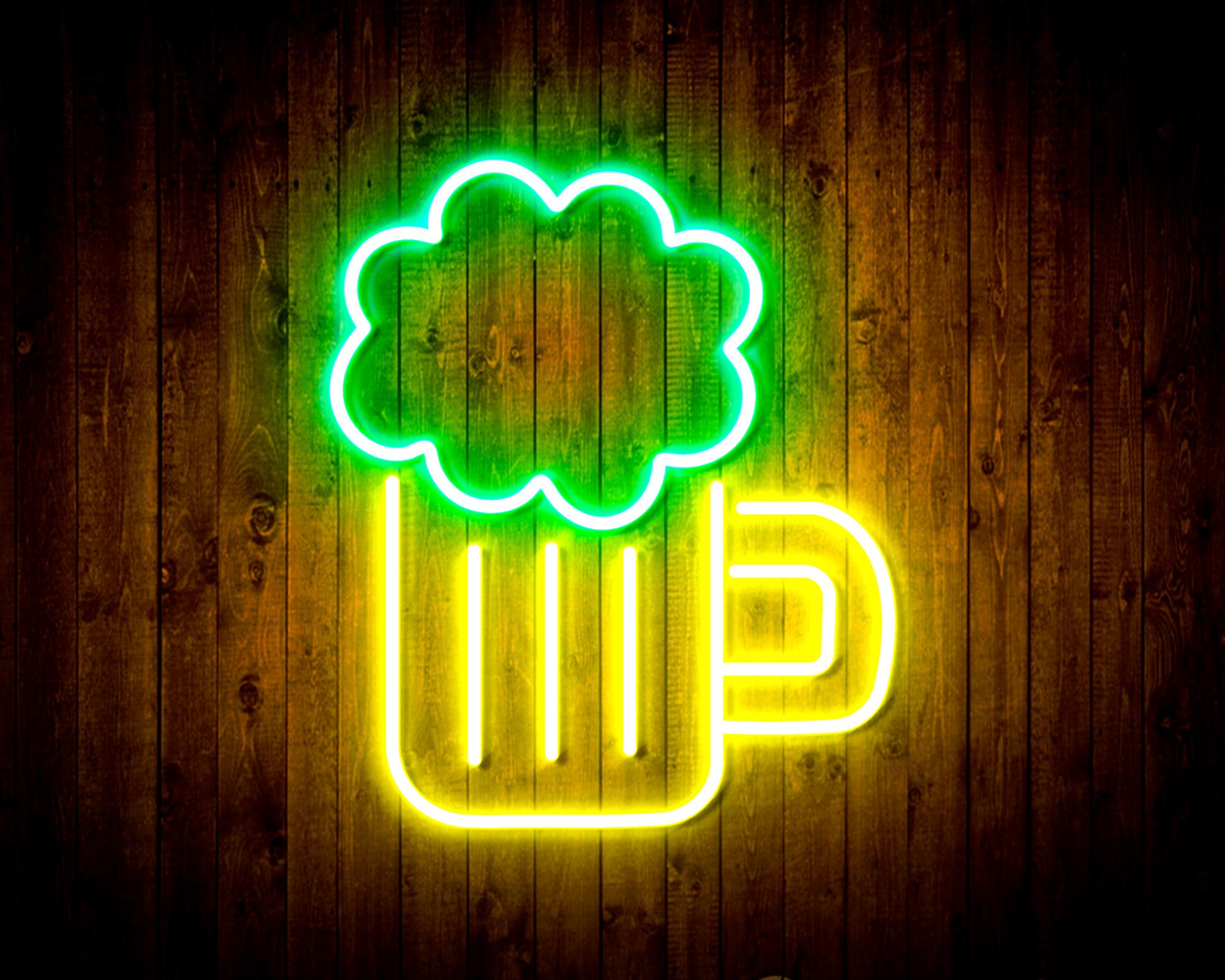 Beer LED Neon Sign Wall Light