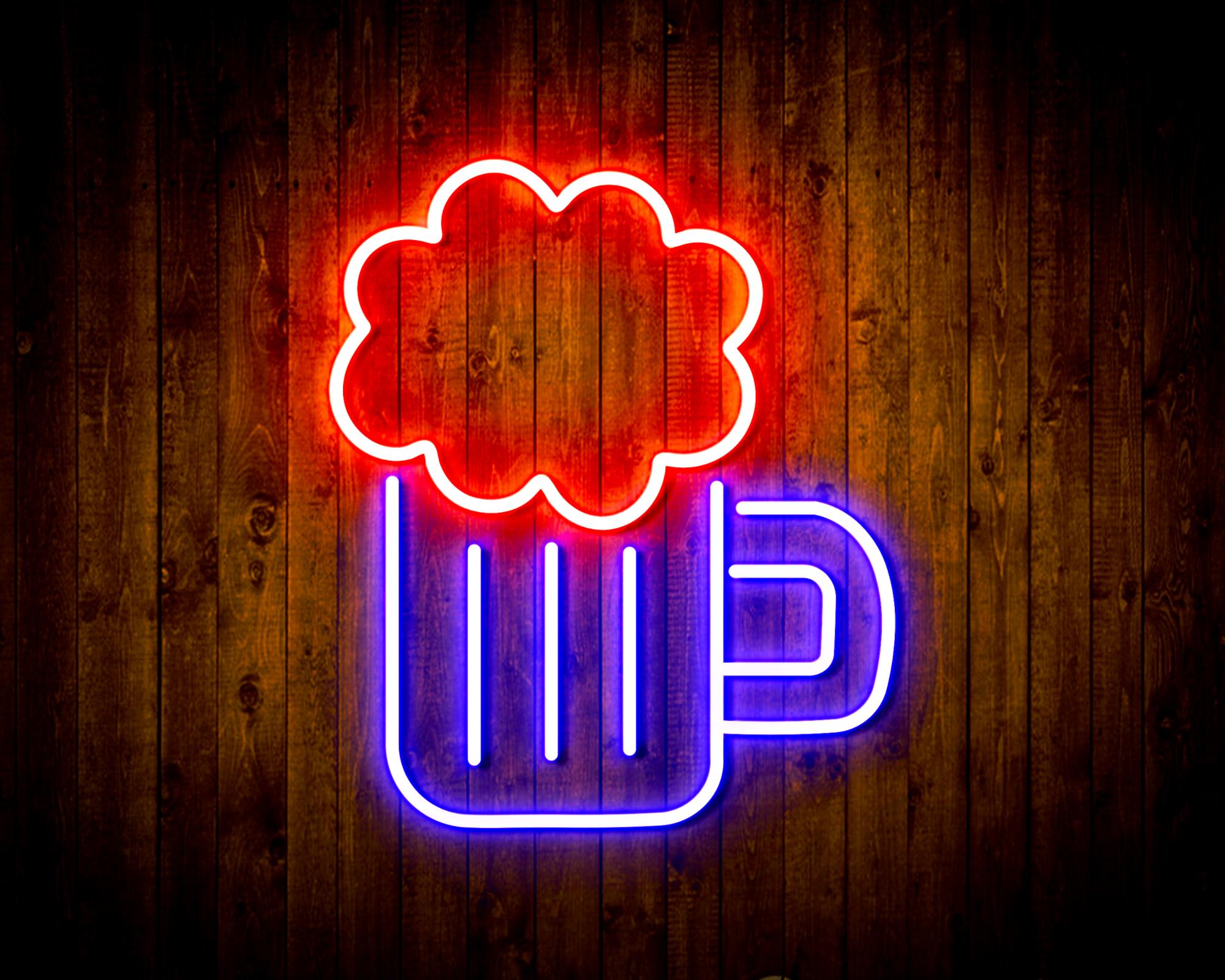 Beer LED Neon Sign Wall Light