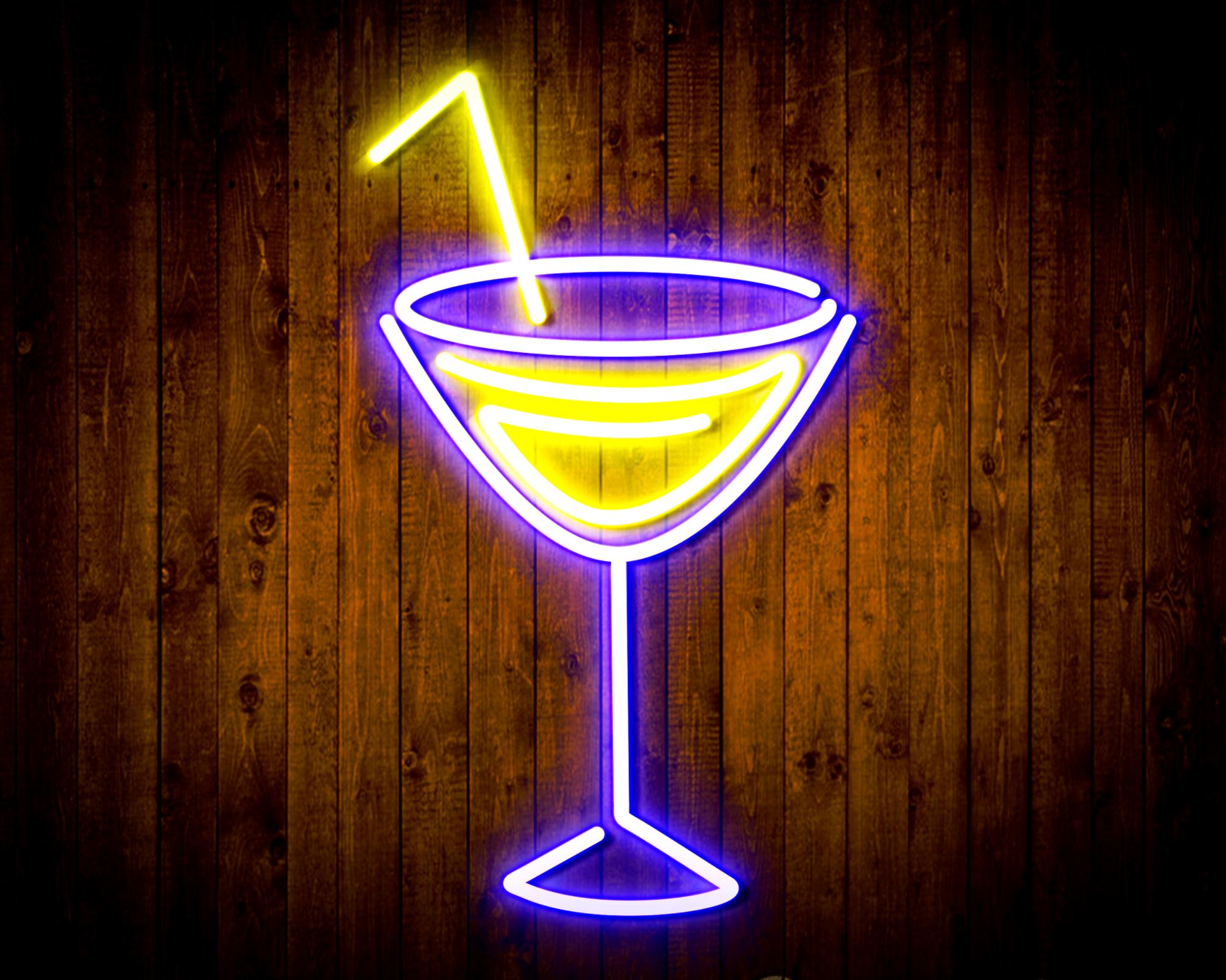 Dry Martini LED Neon Sign Wall Light