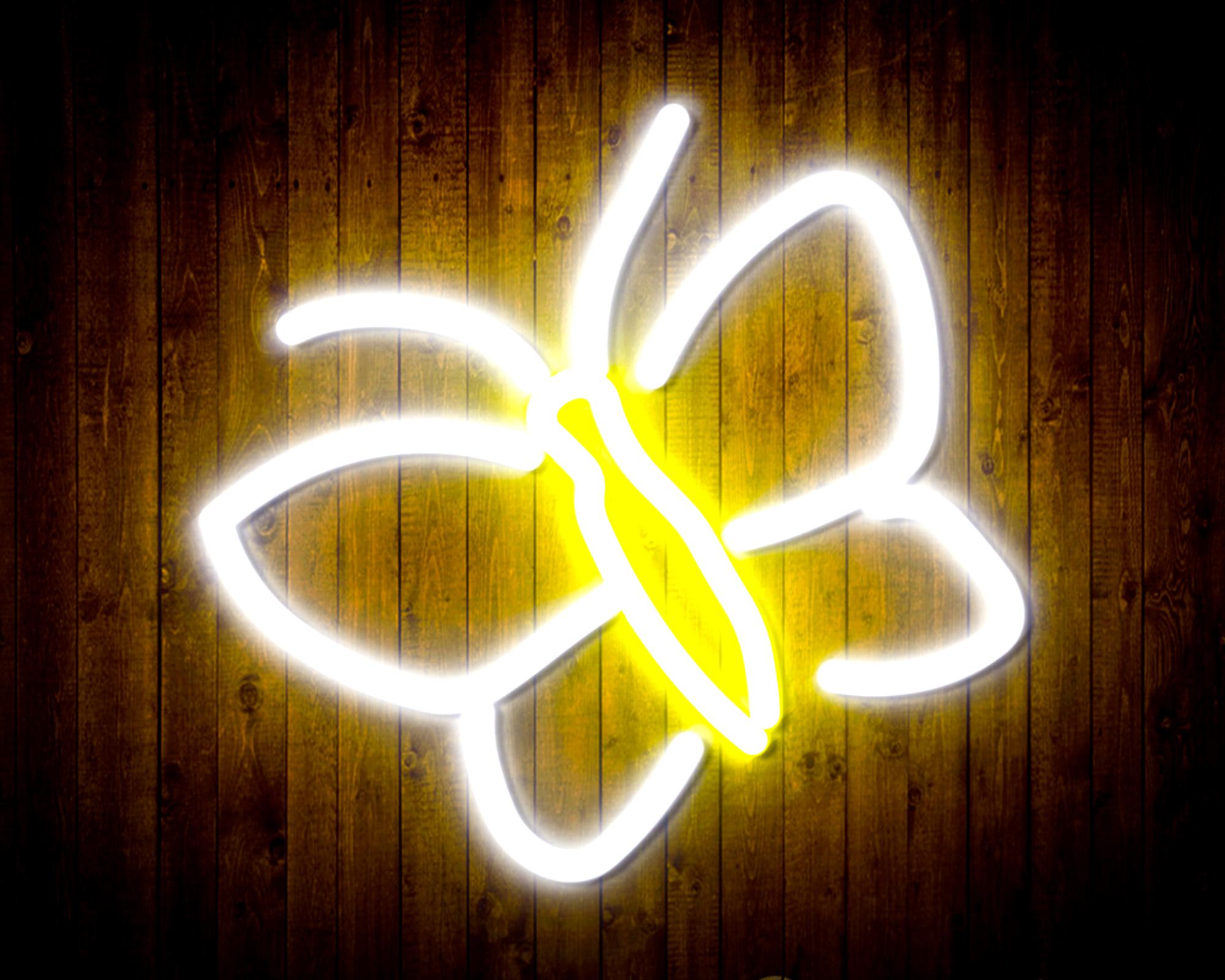 Butterflies LED Neon Sign Wall Light
