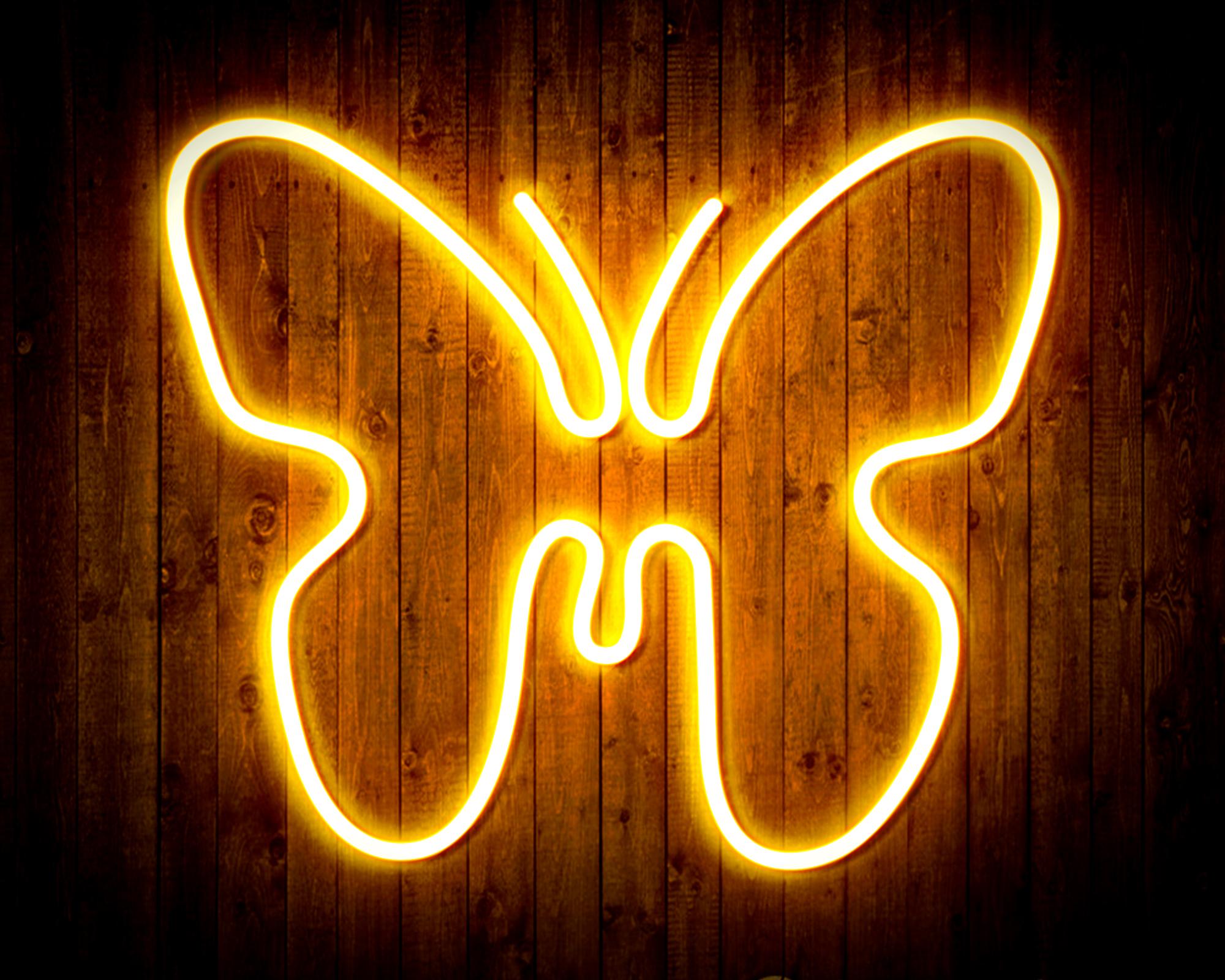 Butterfly LED Neon Sign Wall Light