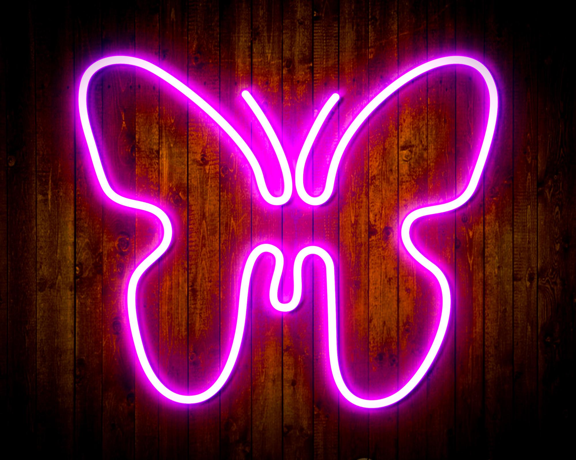 Butterfly LED Neon Sign Wall Light