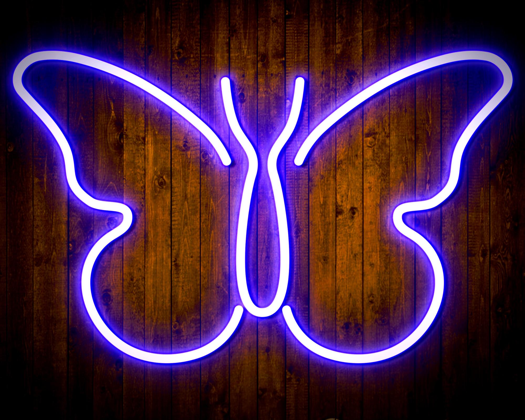 Butterfly LED Neon Sign Wall Light