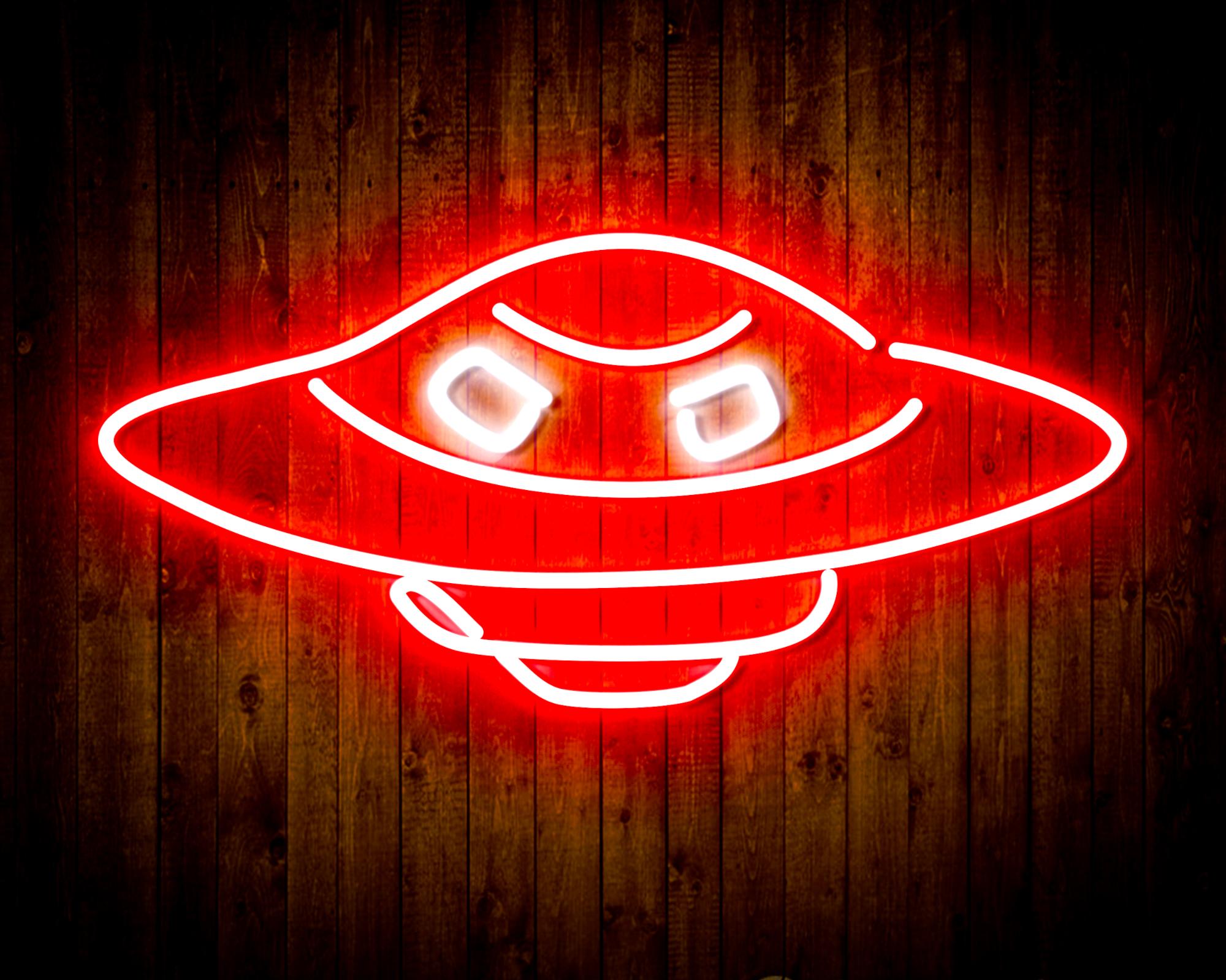 UFO LED Neon Sign Wall Light