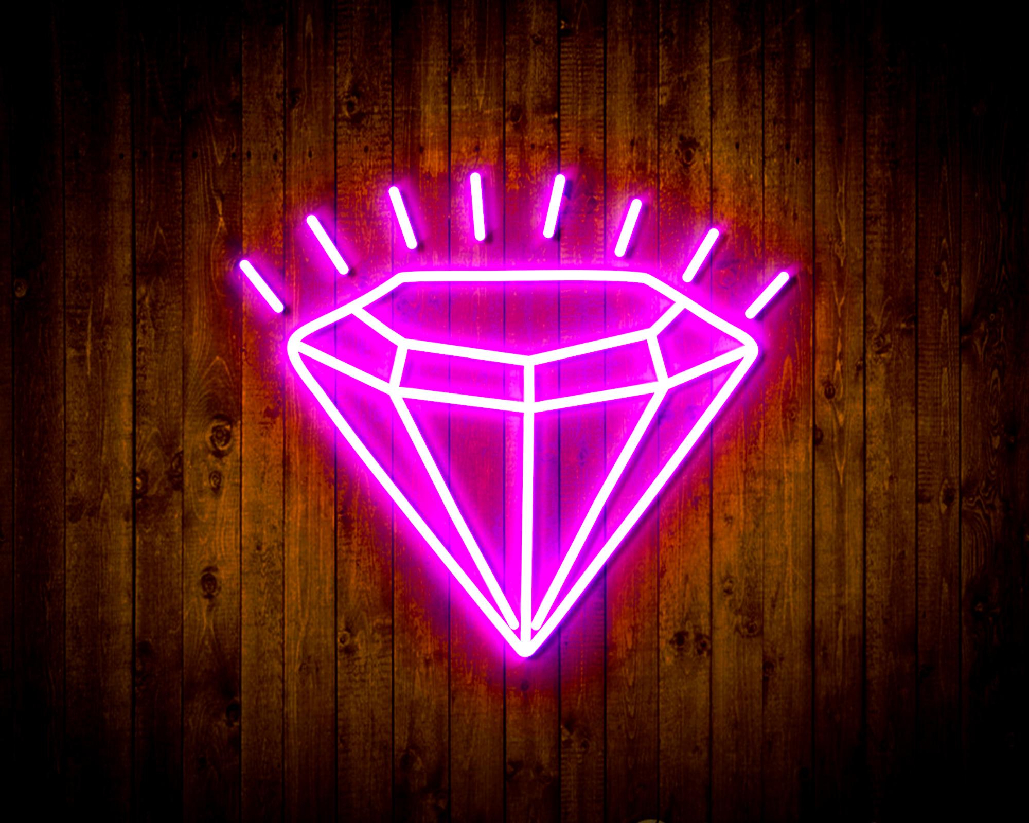 Diamond LED Neon Sign Wall Light