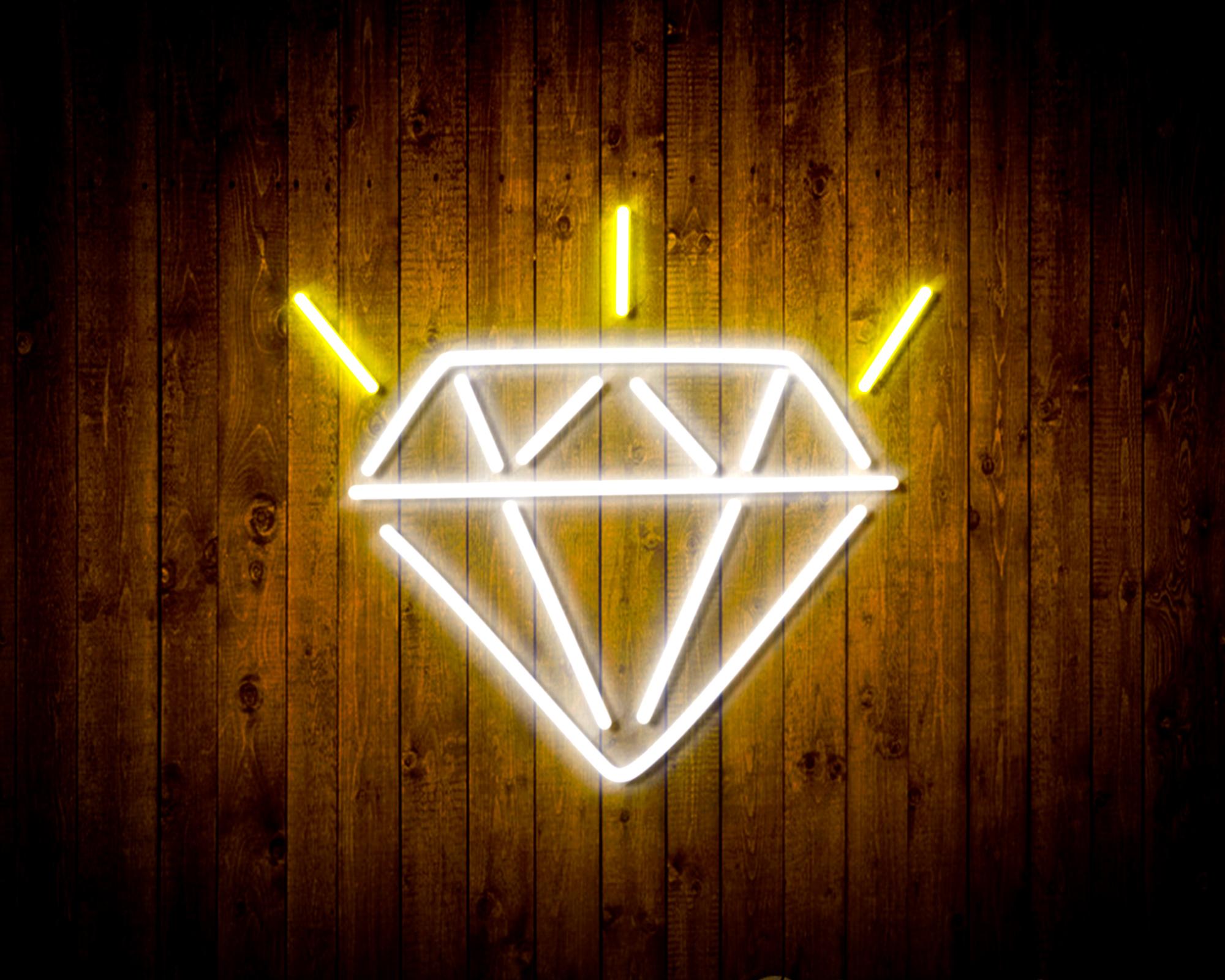 Diamond LED Neon Sign Wall Light