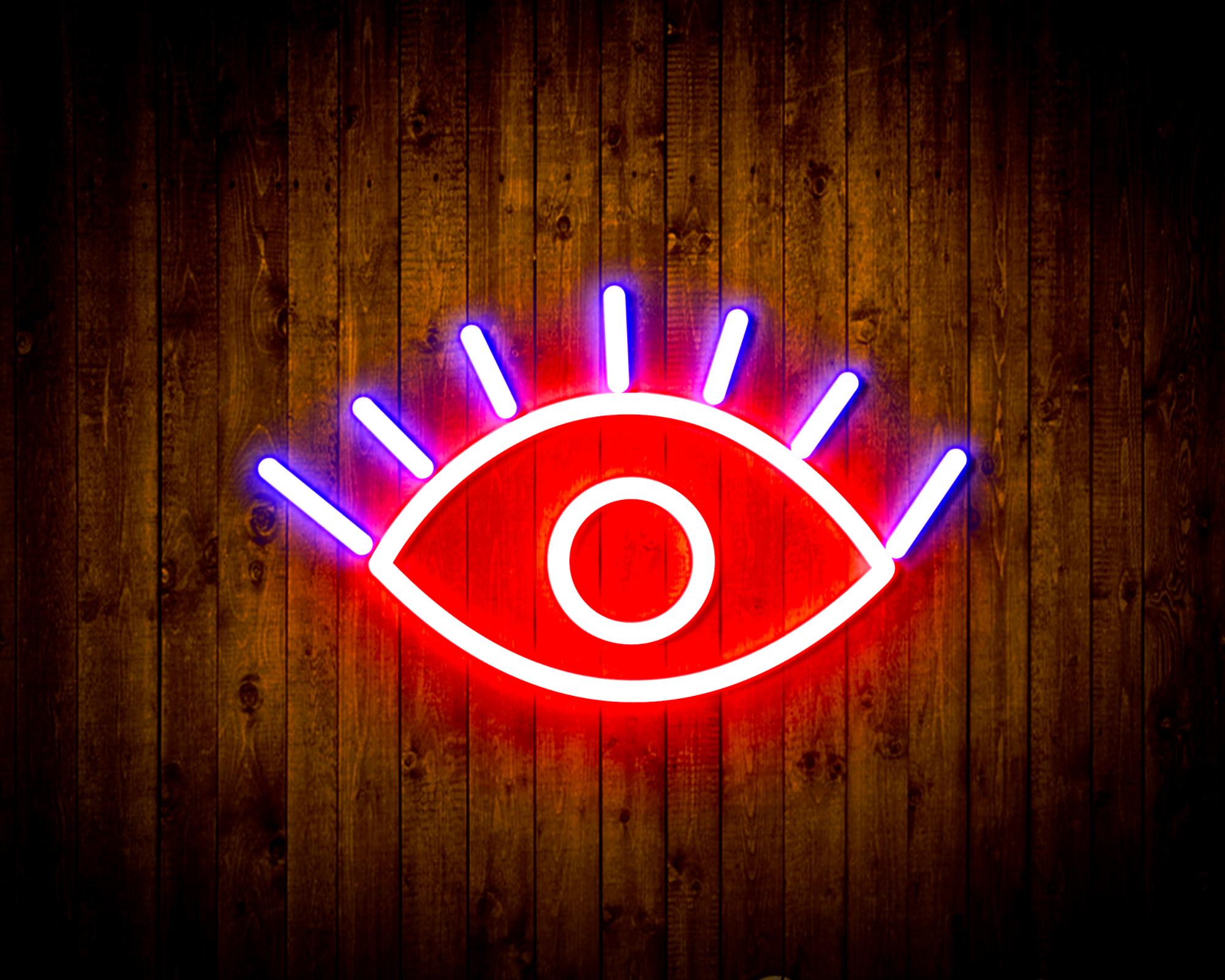 Eye LED Neon Sign Wall Light