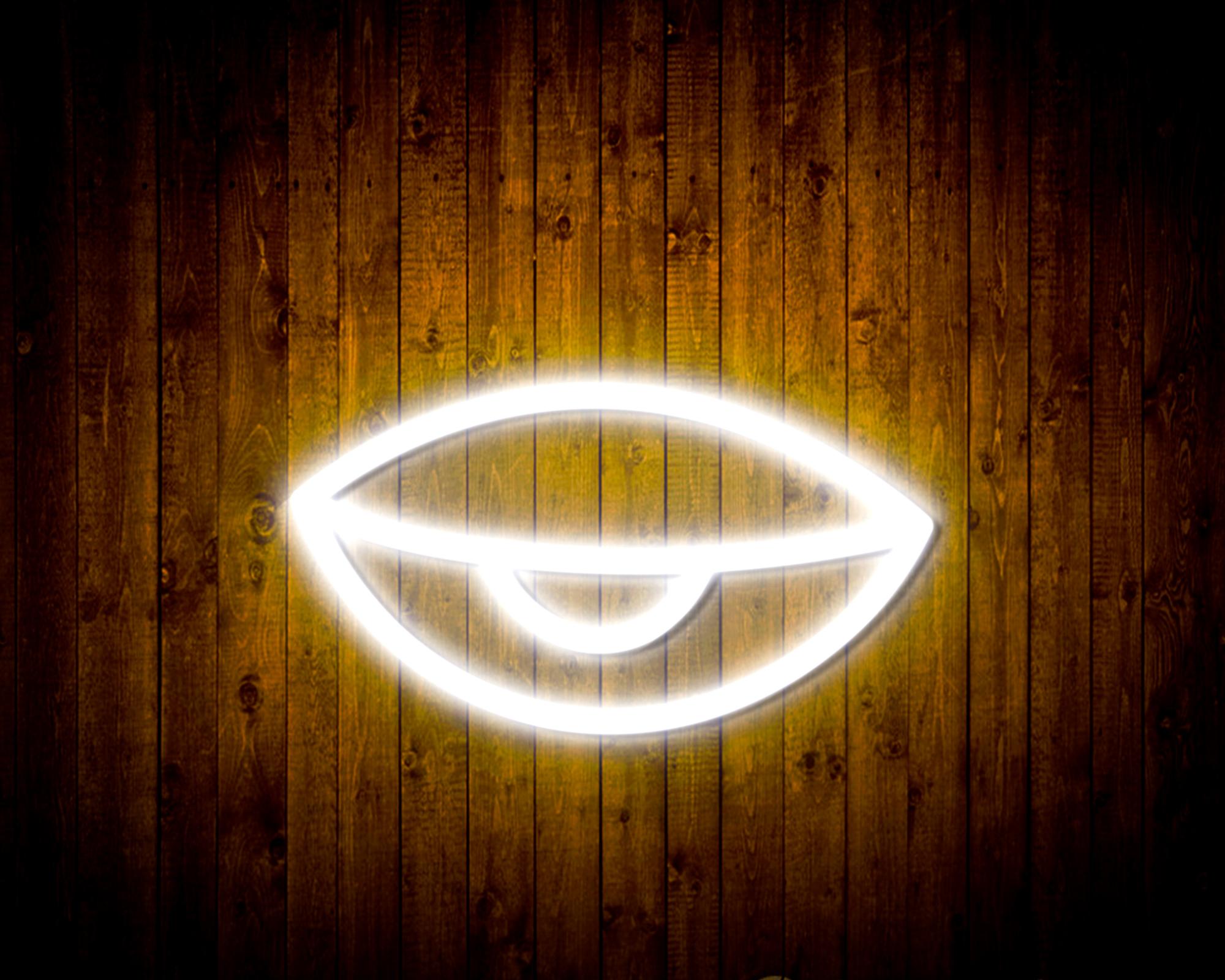 Sleepy Eye LED Neon Sign Wall Light