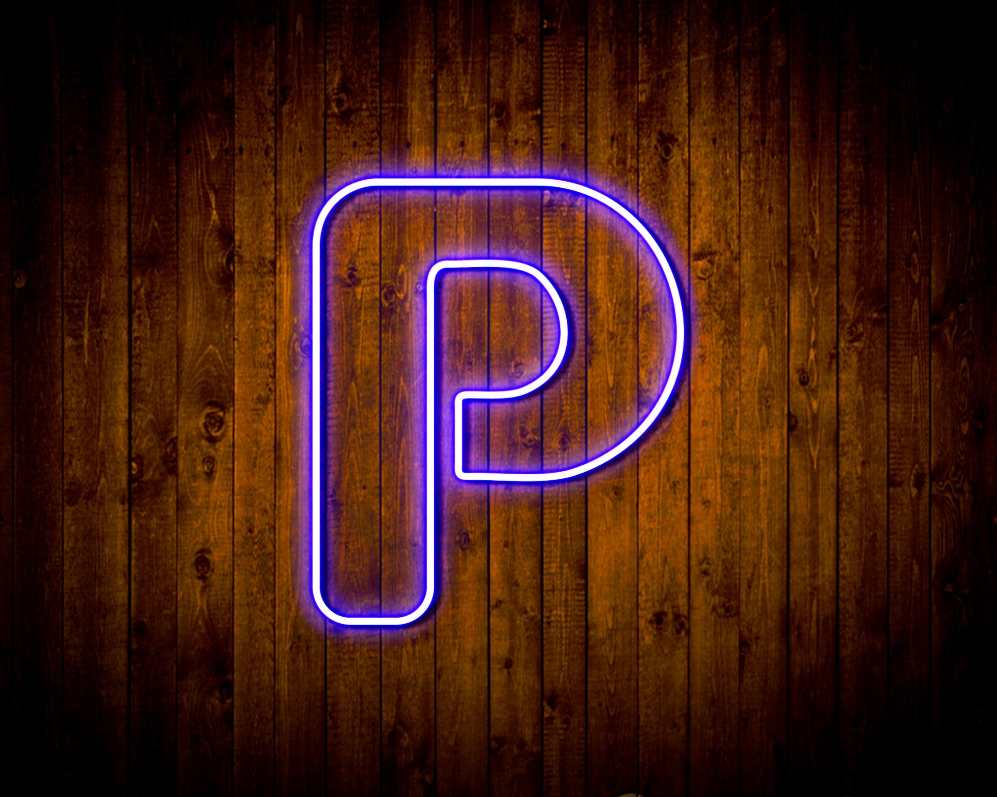 Parking Sign LED Neon Sign Wall Light