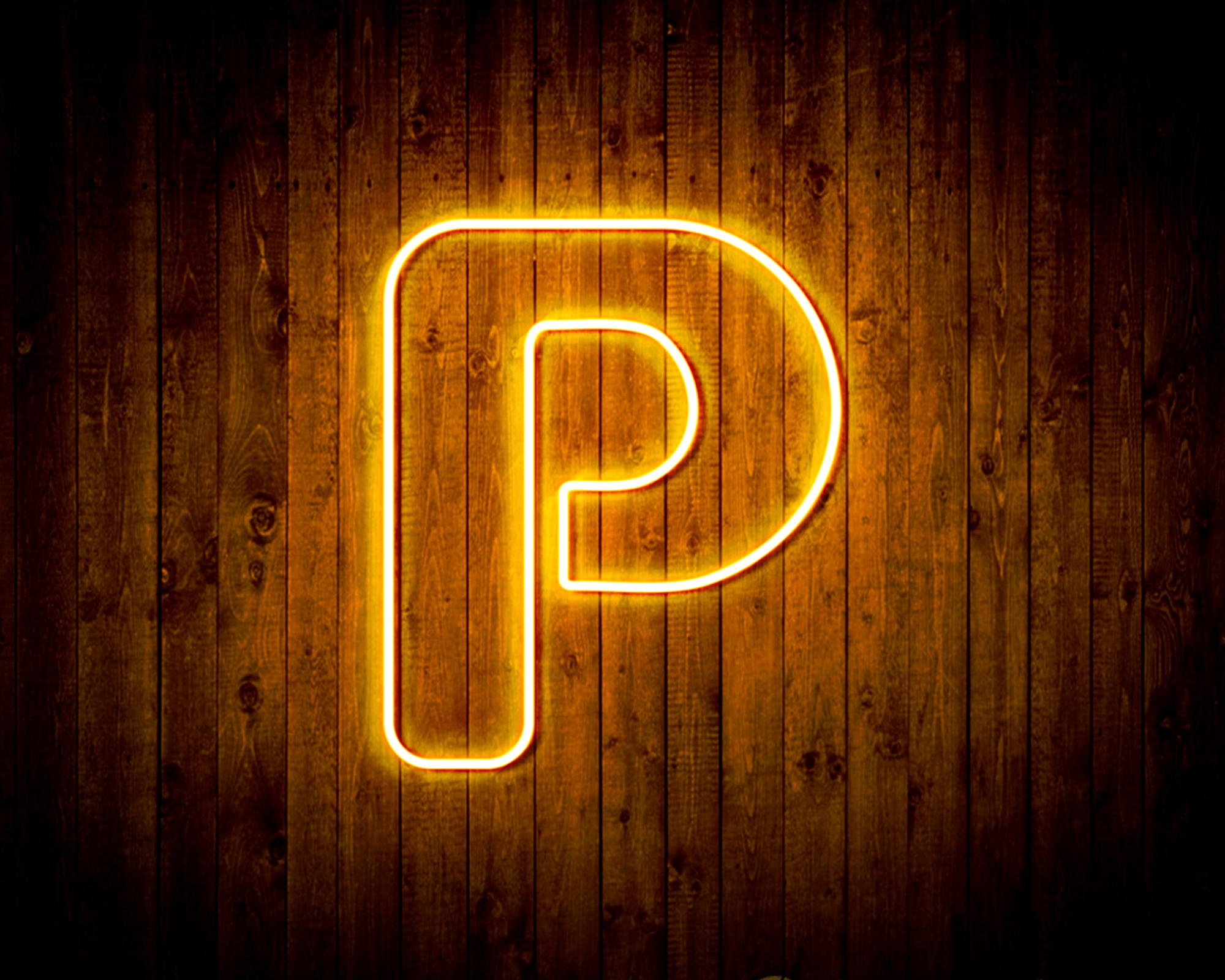 Parking Sign LED Neon Sign Wall Light