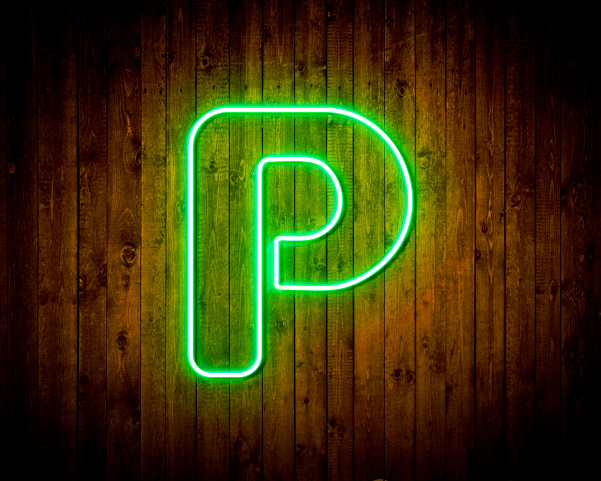 Parking Sign LED Neon Sign Wall Light