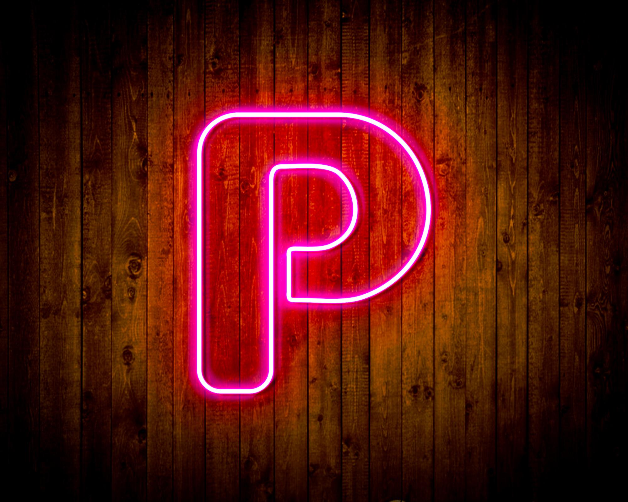 Parking Sign LED Neon Sign Wall Light