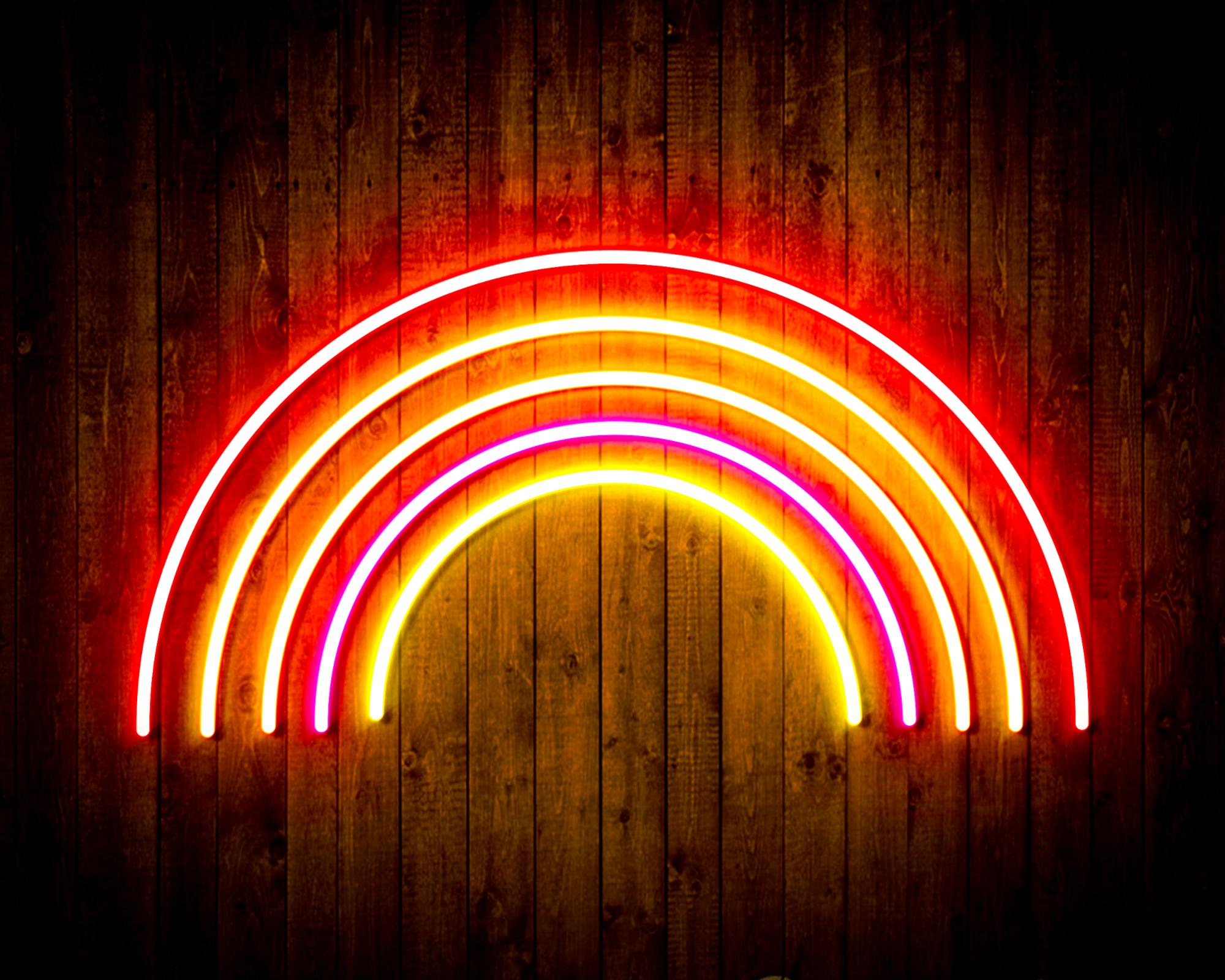 Rainbow LED Neon Sign Wall Light