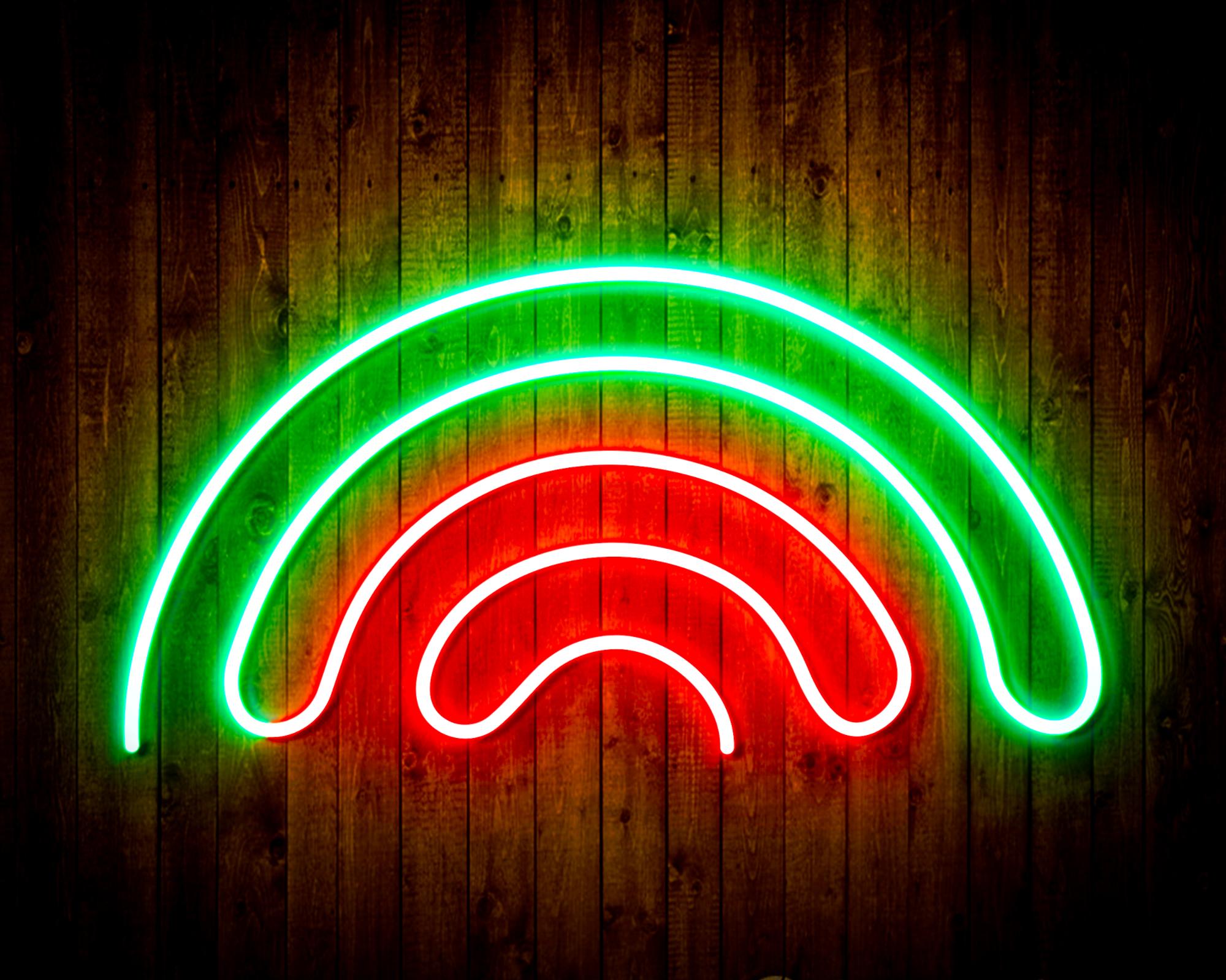 Rainbow LED Neon Sign Wall Light