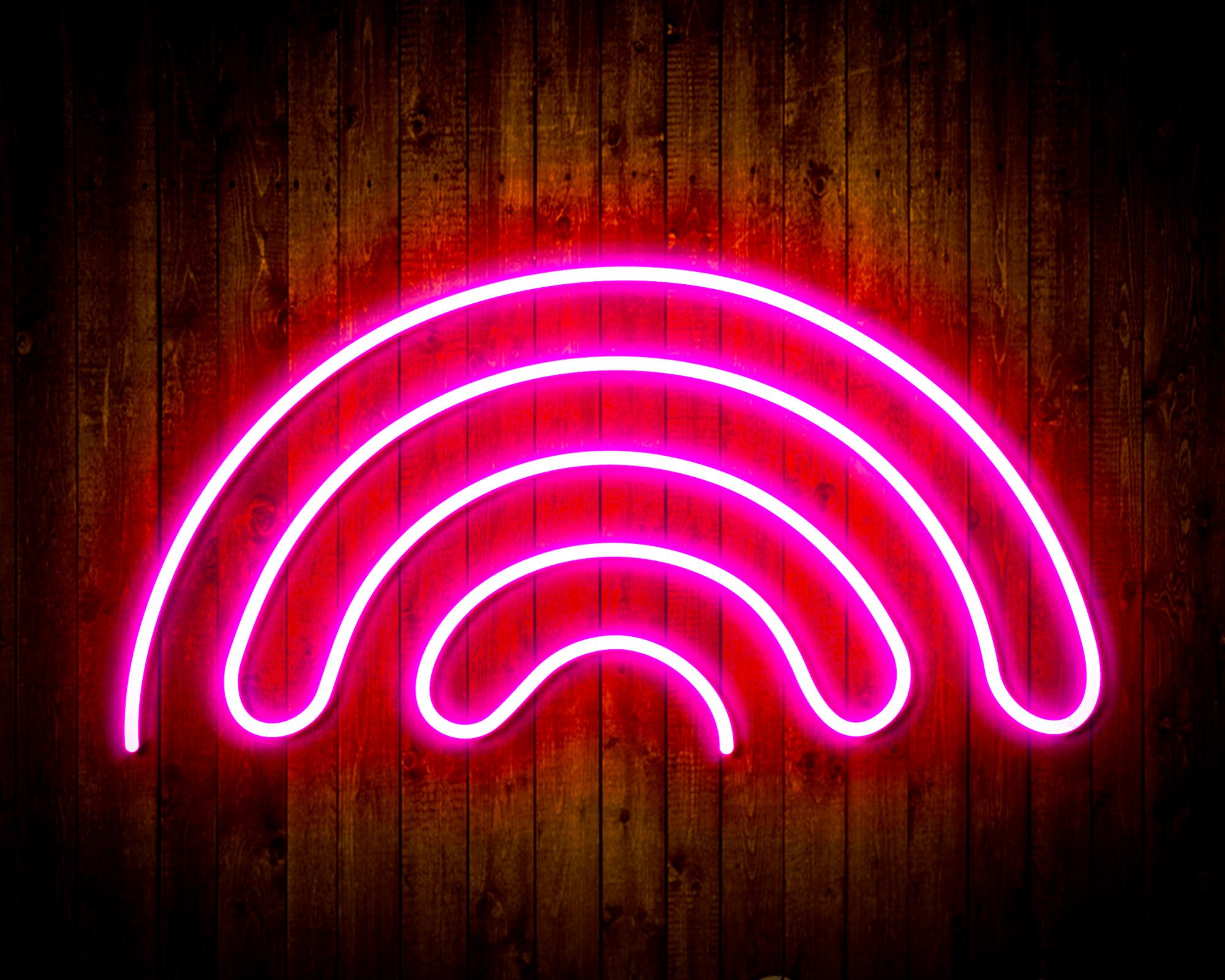 Rainbow LED Neon Sign Wall Light