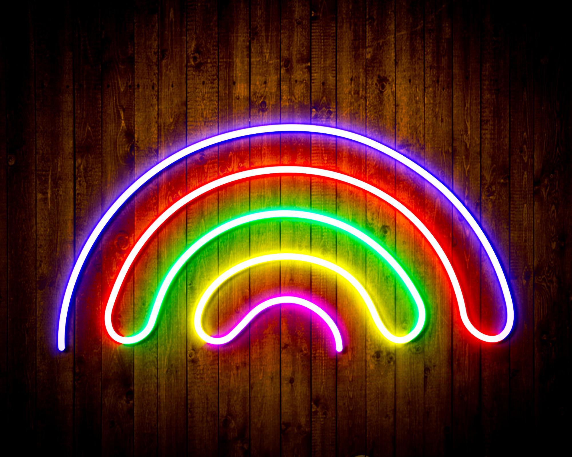 Rainbow LED Neon Sign Wall Light