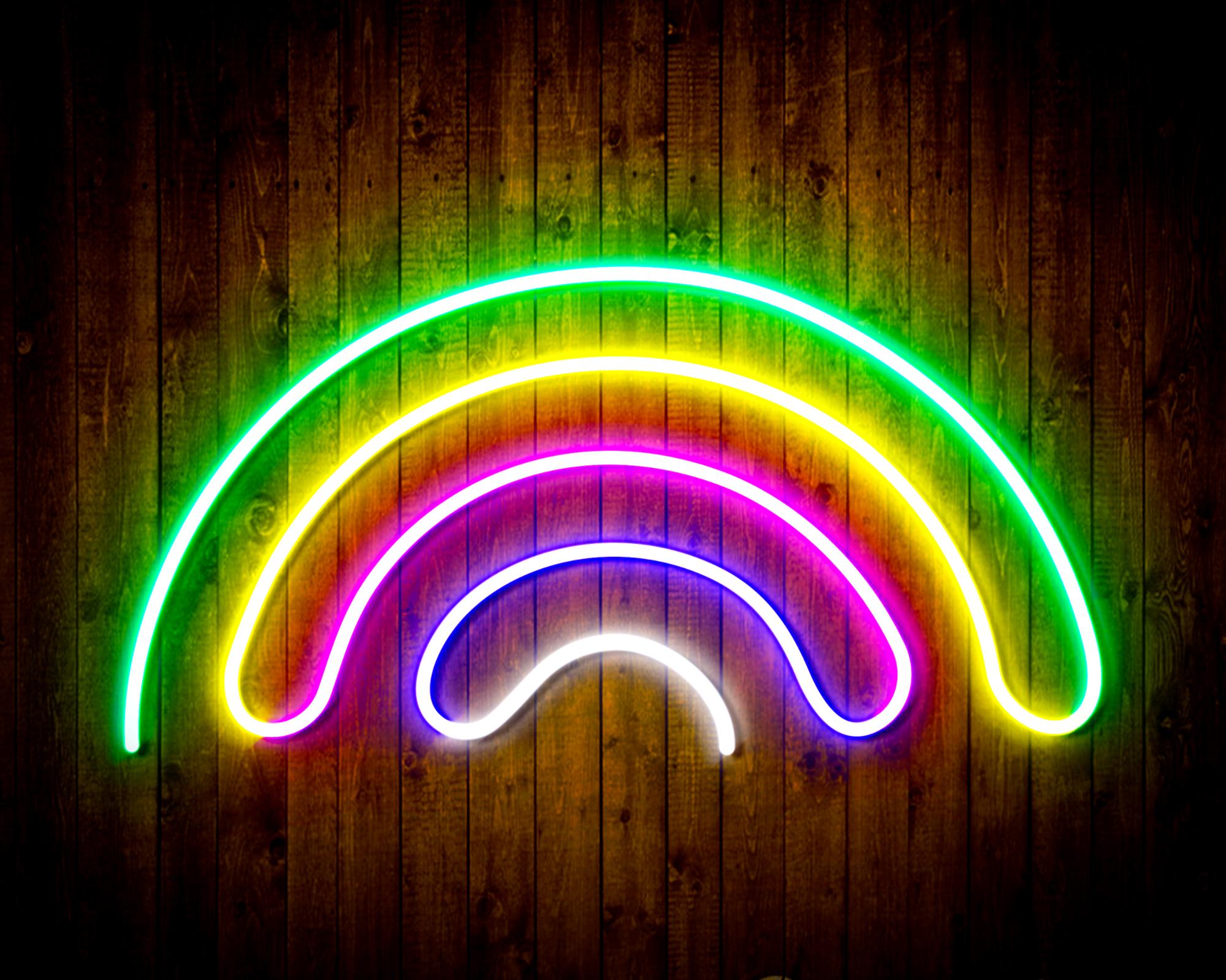 Rainbow LED Neon Sign Wall Light