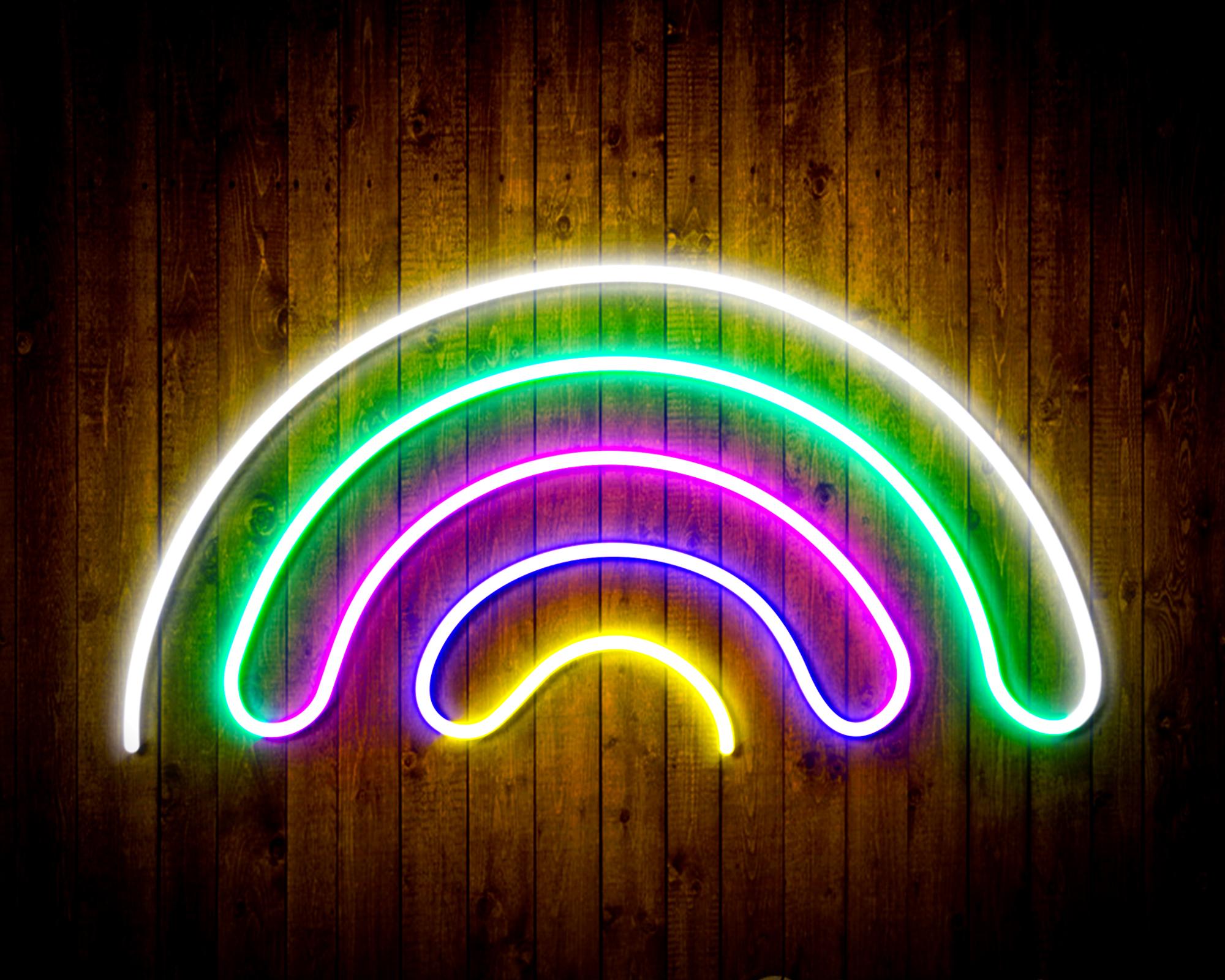 Rainbow LED Neon Sign Wall Light