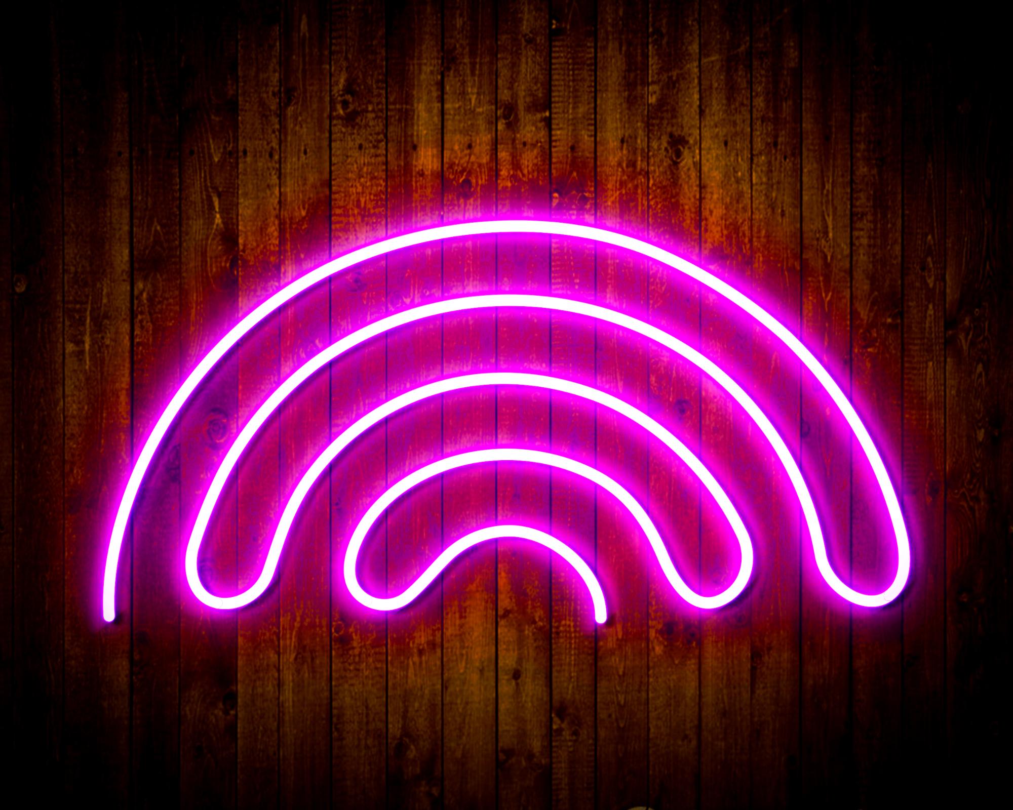 Rainbow LED Neon Sign Wall Light