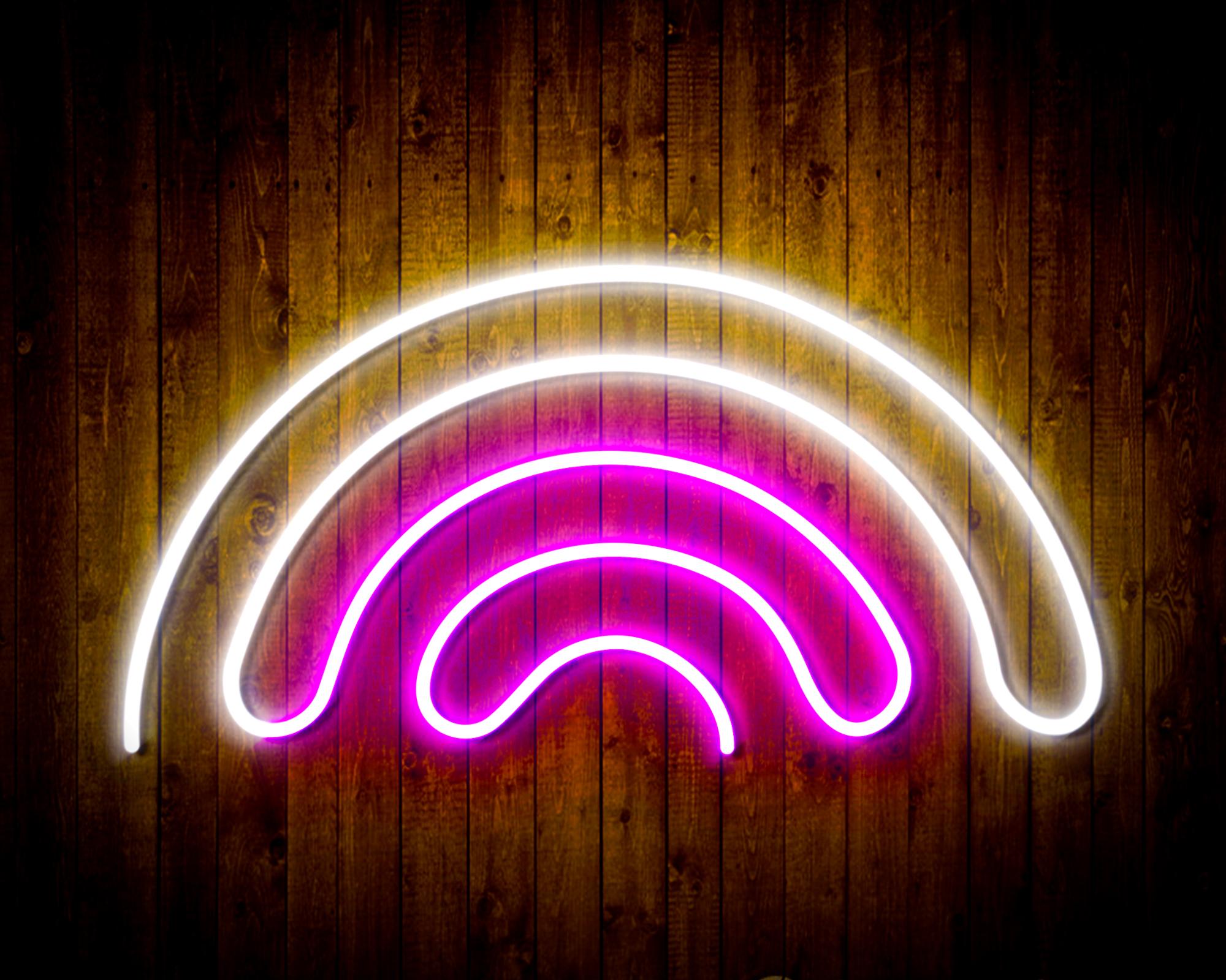 Rainbow LED Neon Sign Wall Light