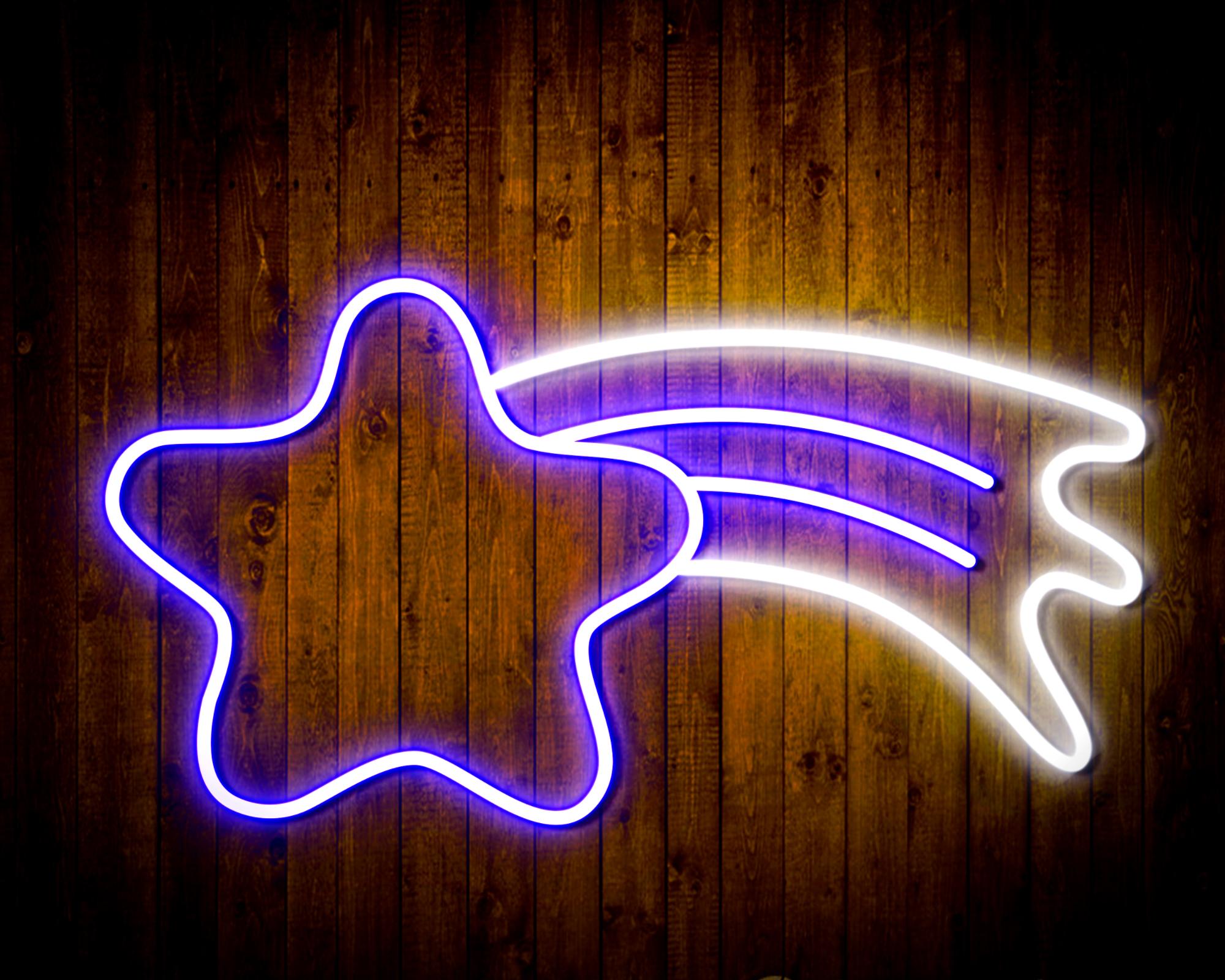 Meteor LED Neon Sign Wall Light