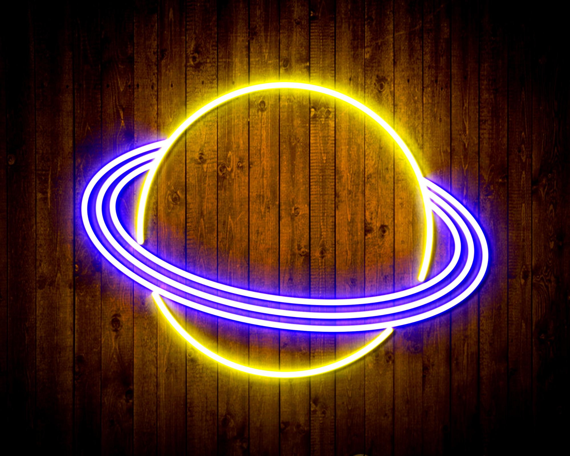 Planet LED Neon Sign Wall Light