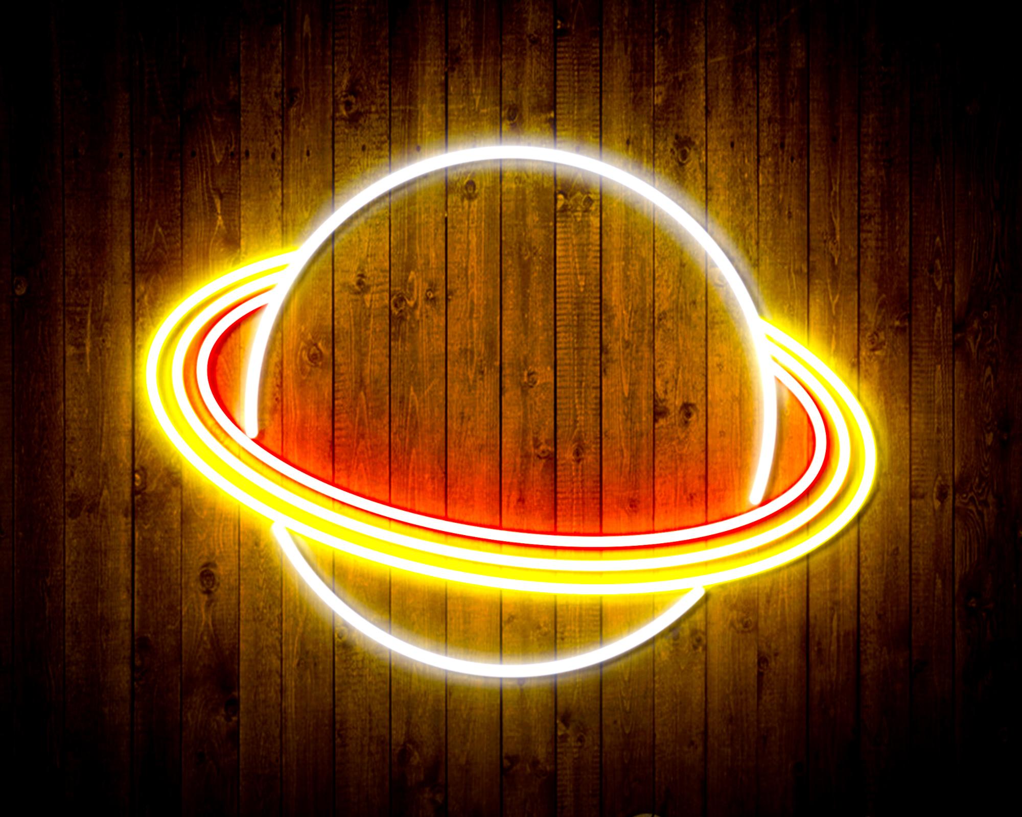 Planet LED Neon Sign Wall Light