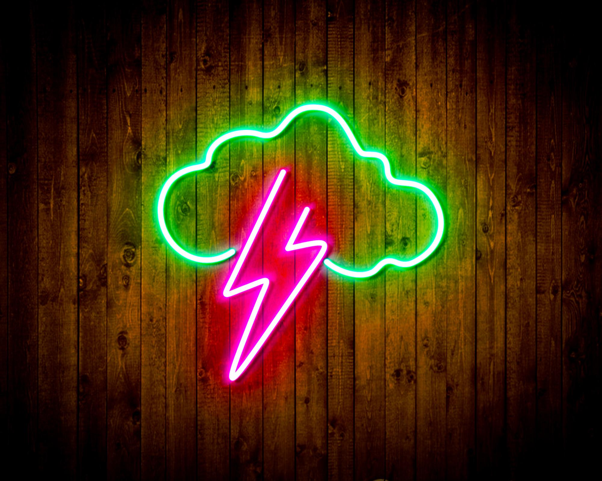 Cloud with Thunder LED Neon Sign Wall Light