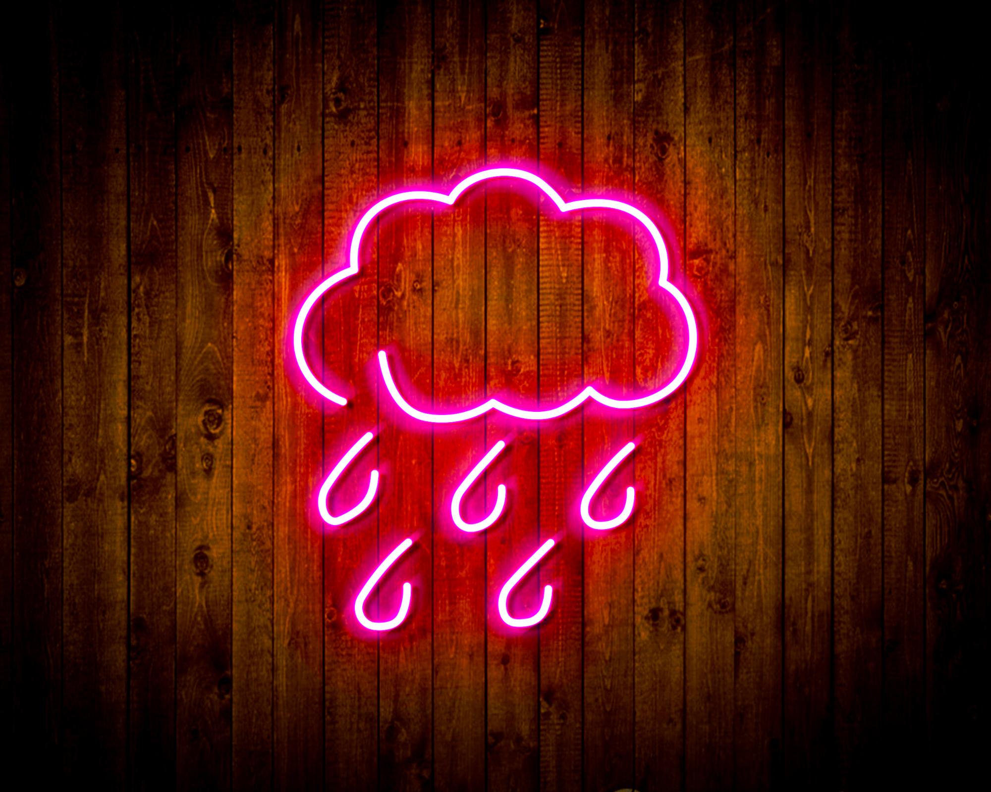 Raining Cloud LED Neon Sign Wall Light