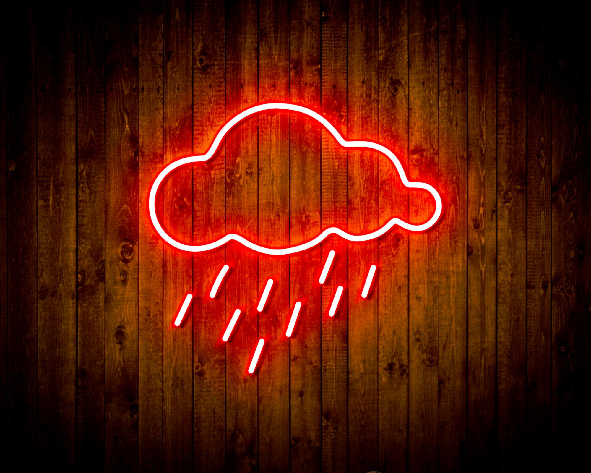 Raining Cloud LED Neon Sign Wall Light