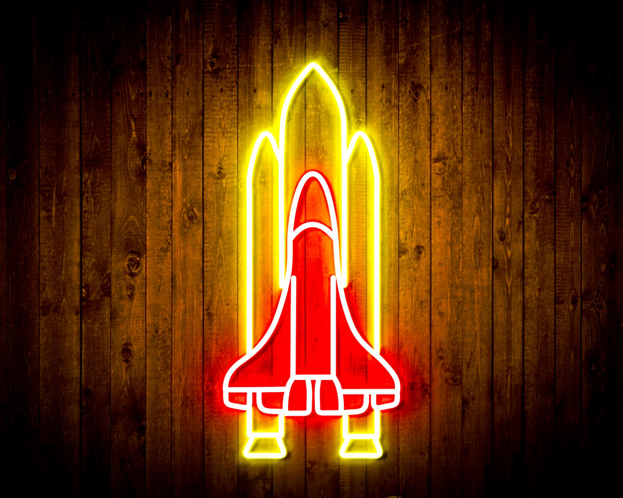 Spaceship LED Neon Sign Wall Light