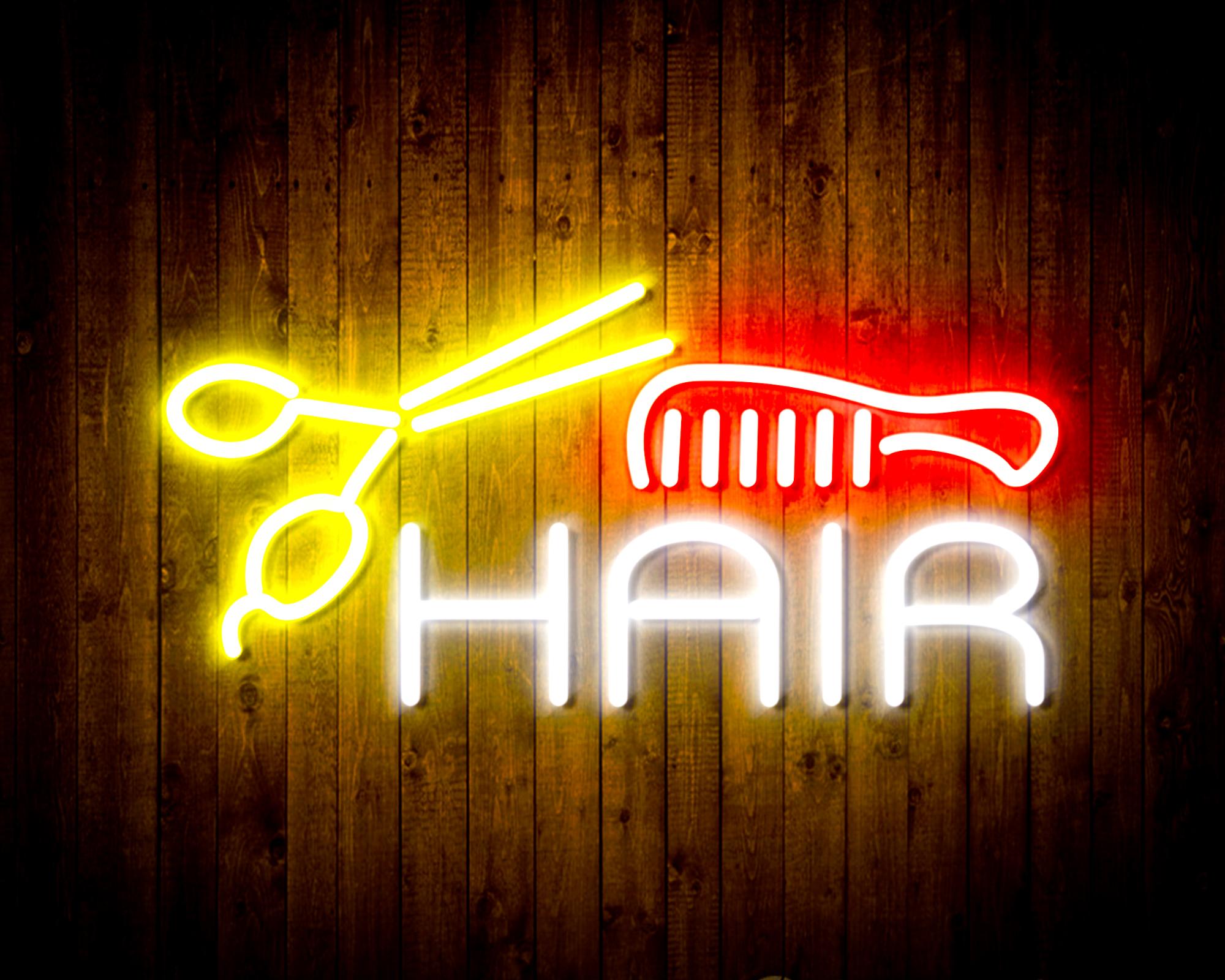 Hair Barber Sign LED Neon Sign Wall Light
