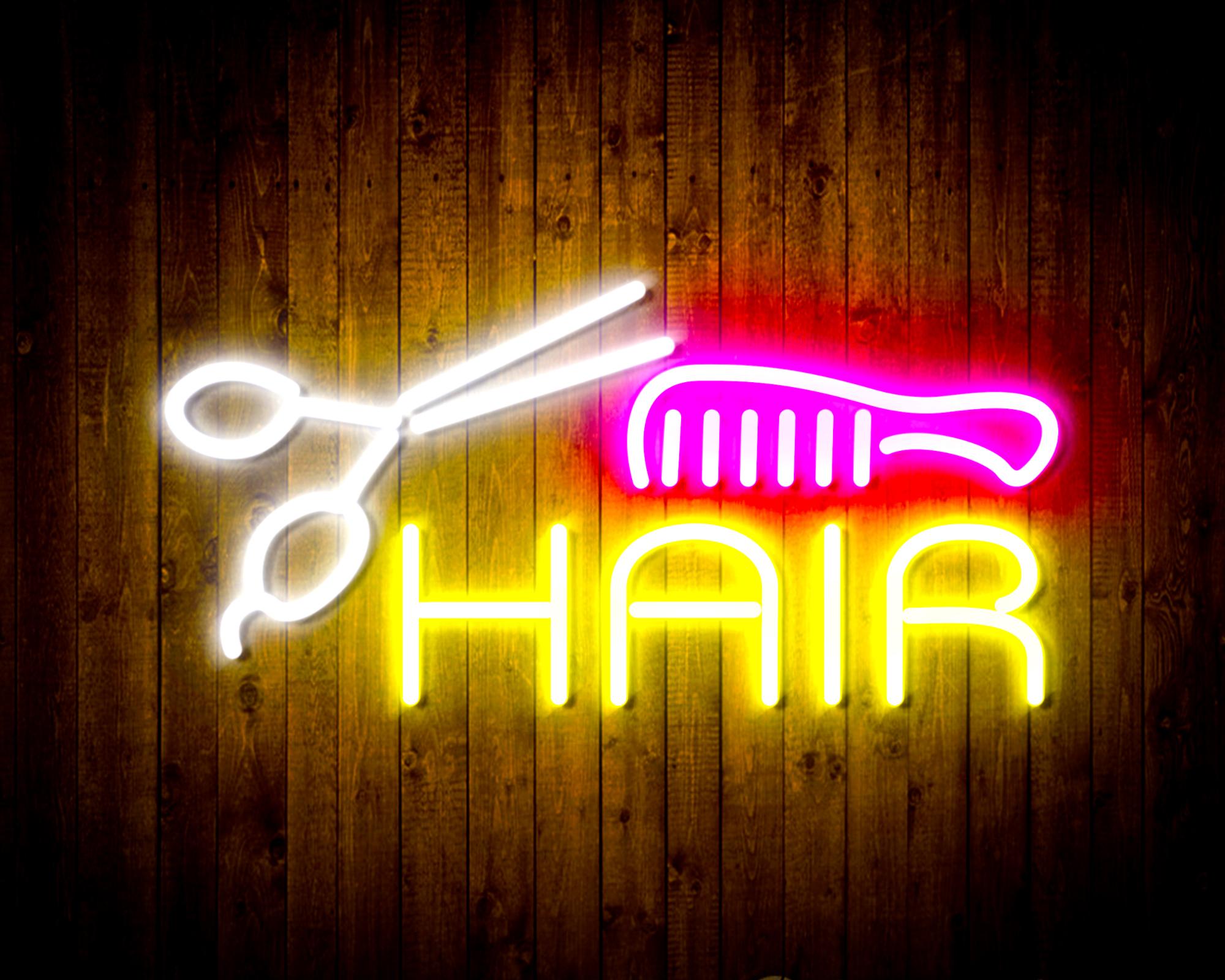 Hair Barber Sign LED Neon Sign Wall Light