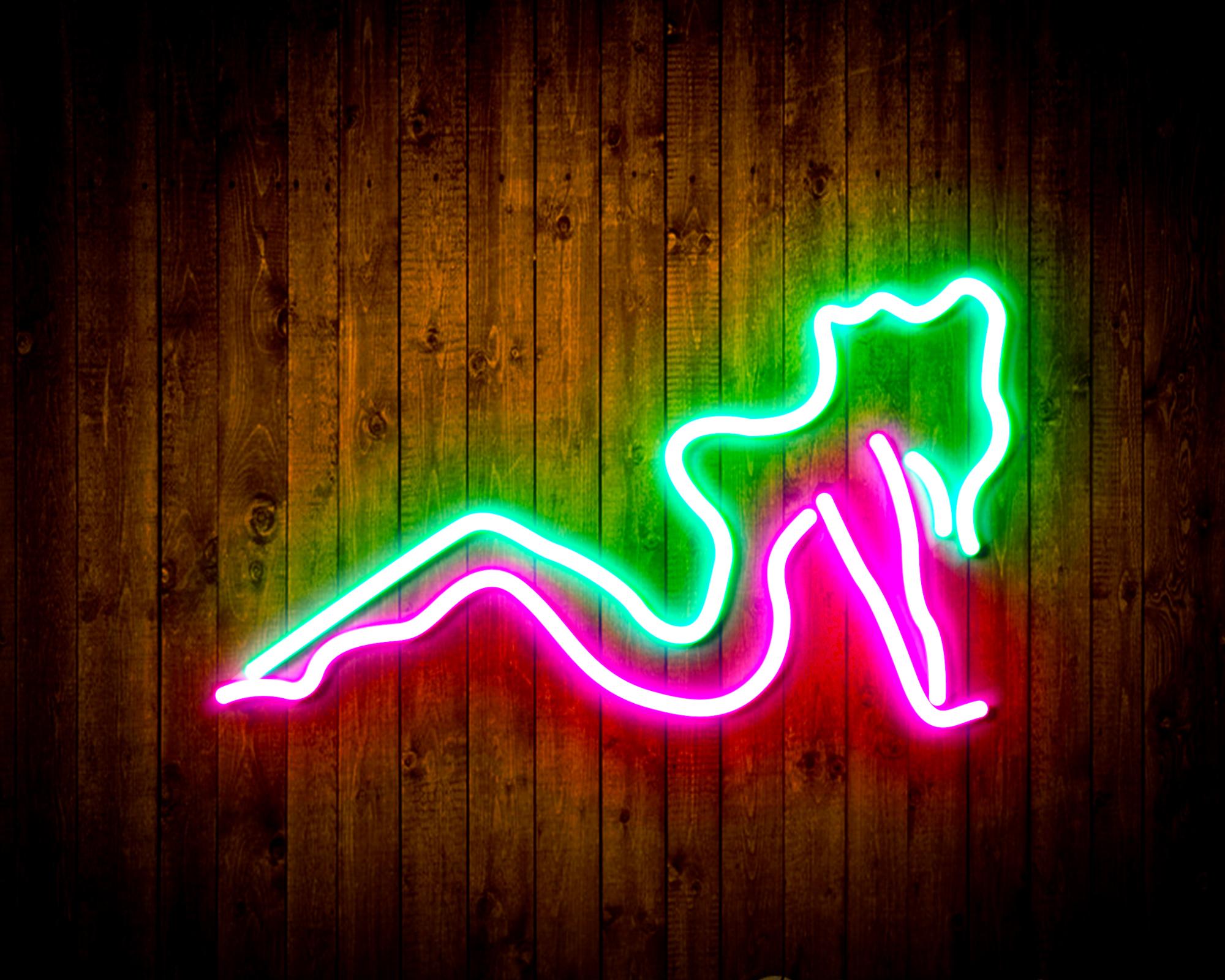 Sexy Lady LED Neon Sign Wall Light