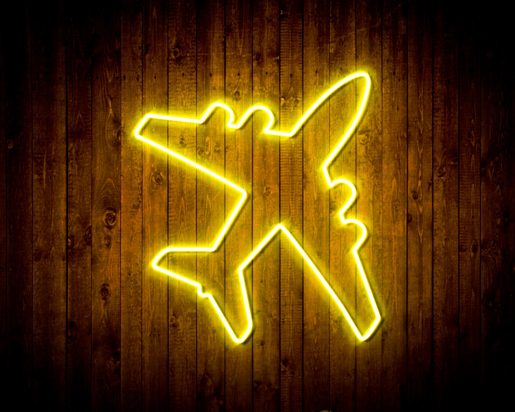 Aeroplane LED Neon Sign Wall Light