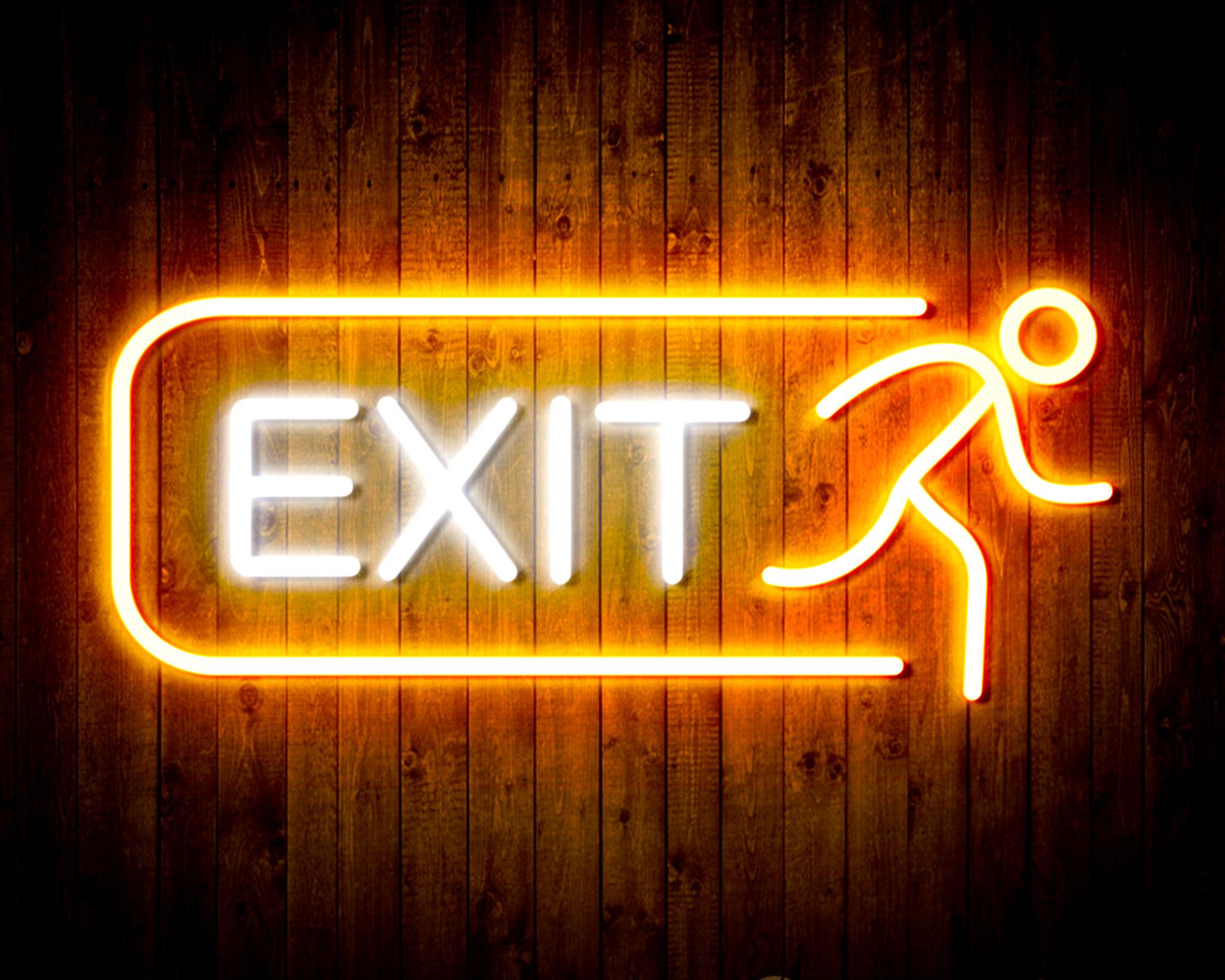 EXIT Sign LED Neon Sign Wall Light