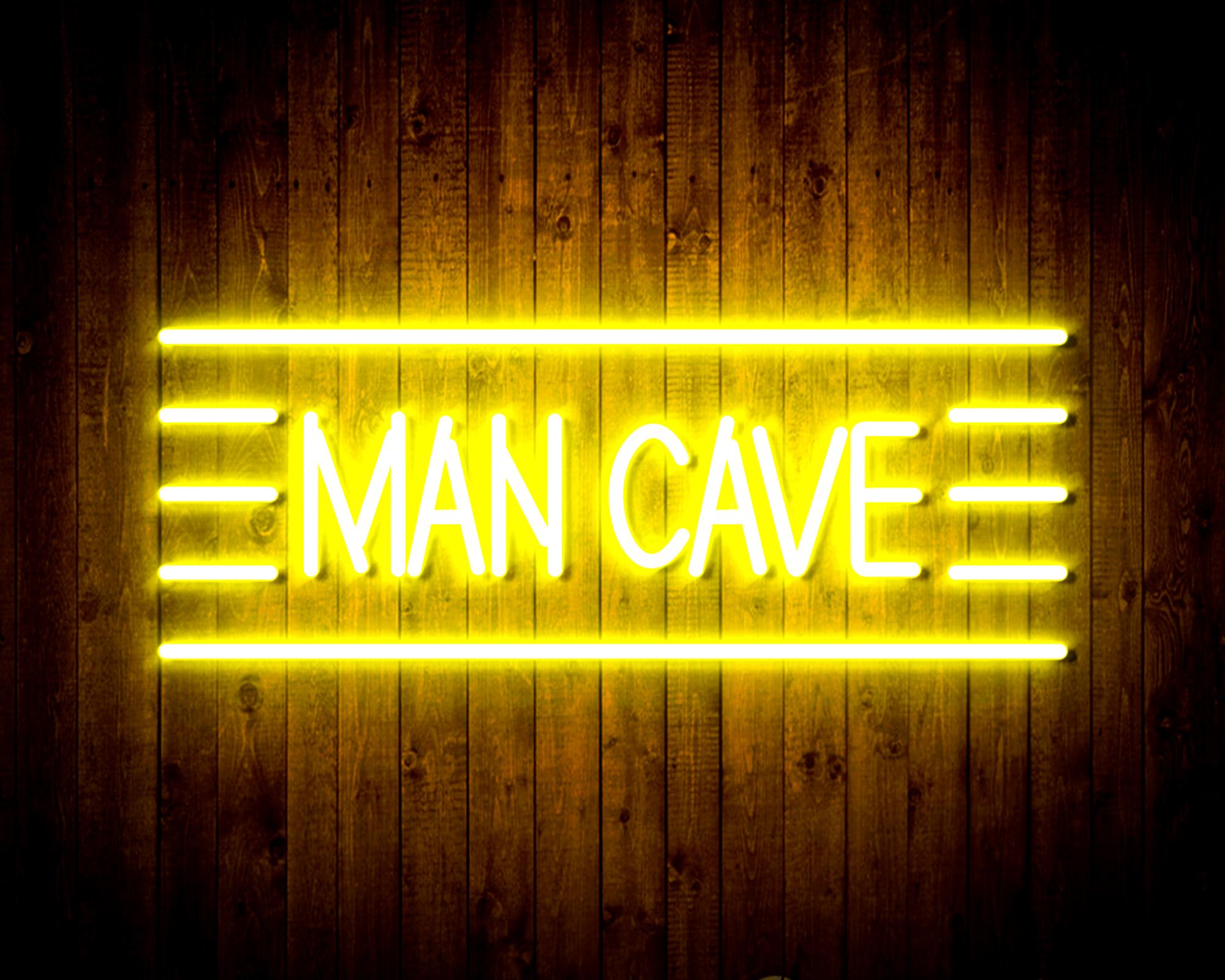 Man Cave LED Neon Sign Wall Light