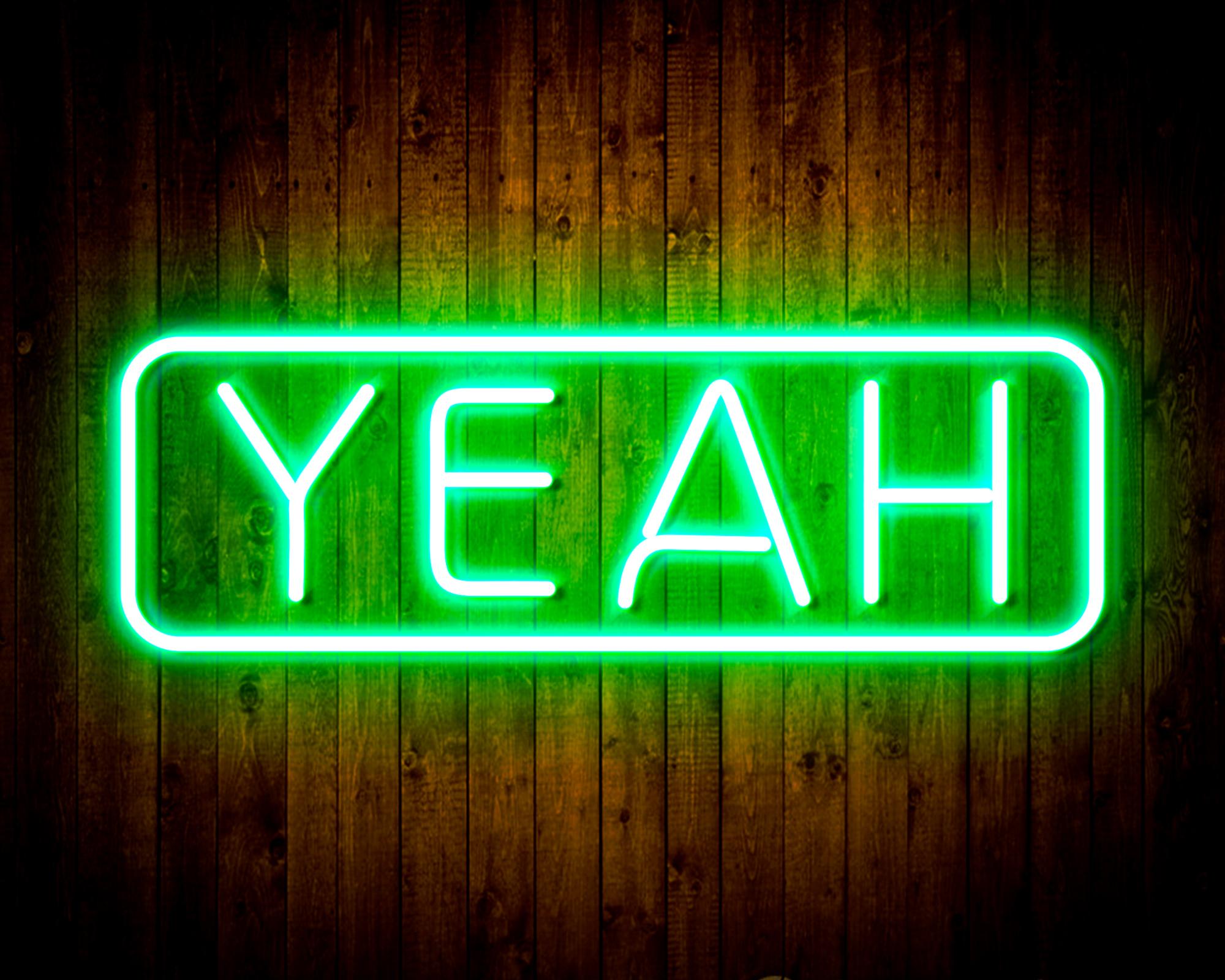 Yeah LED Neon Sign Wall Light