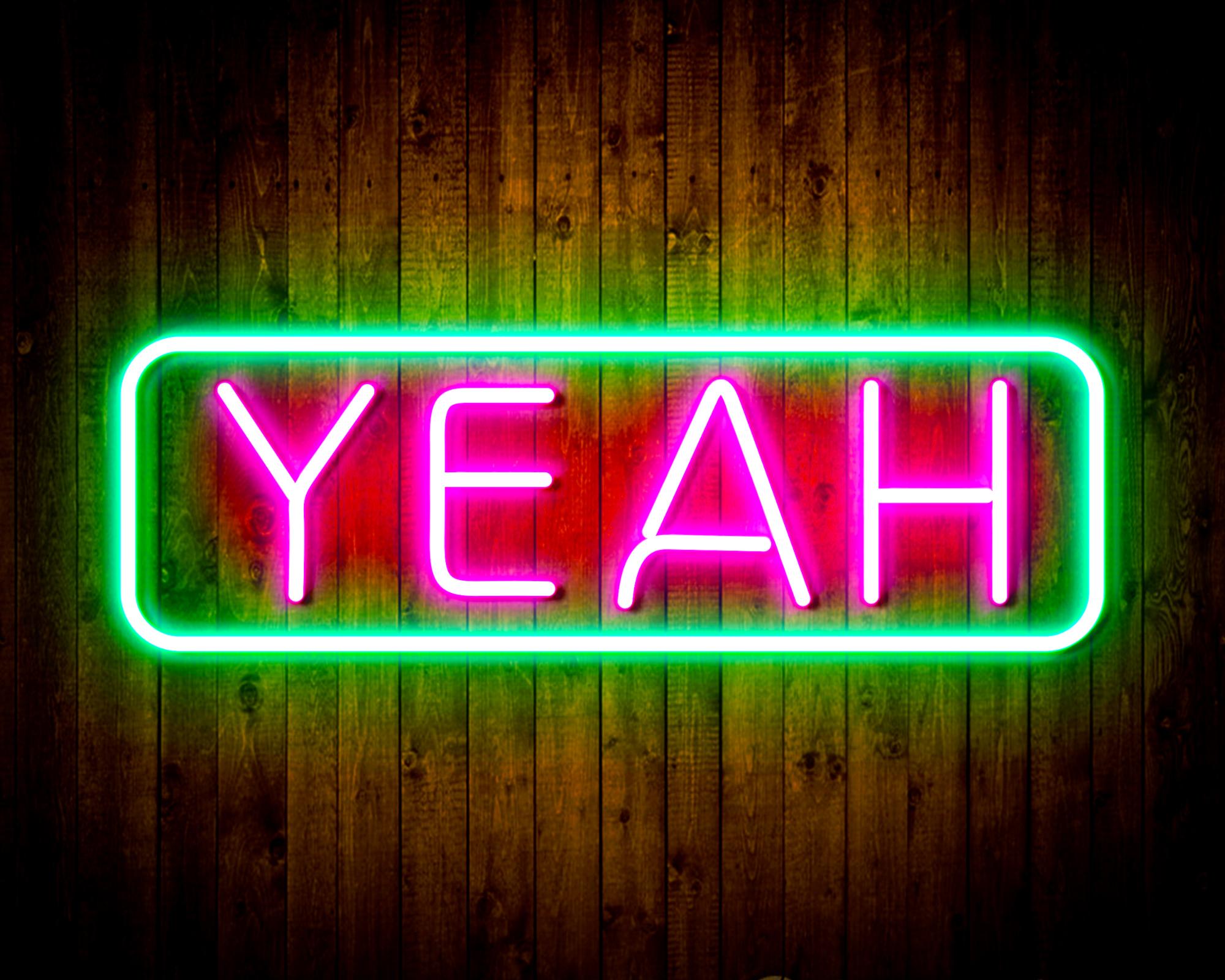 Yeah LED Neon Sign Wall Light
